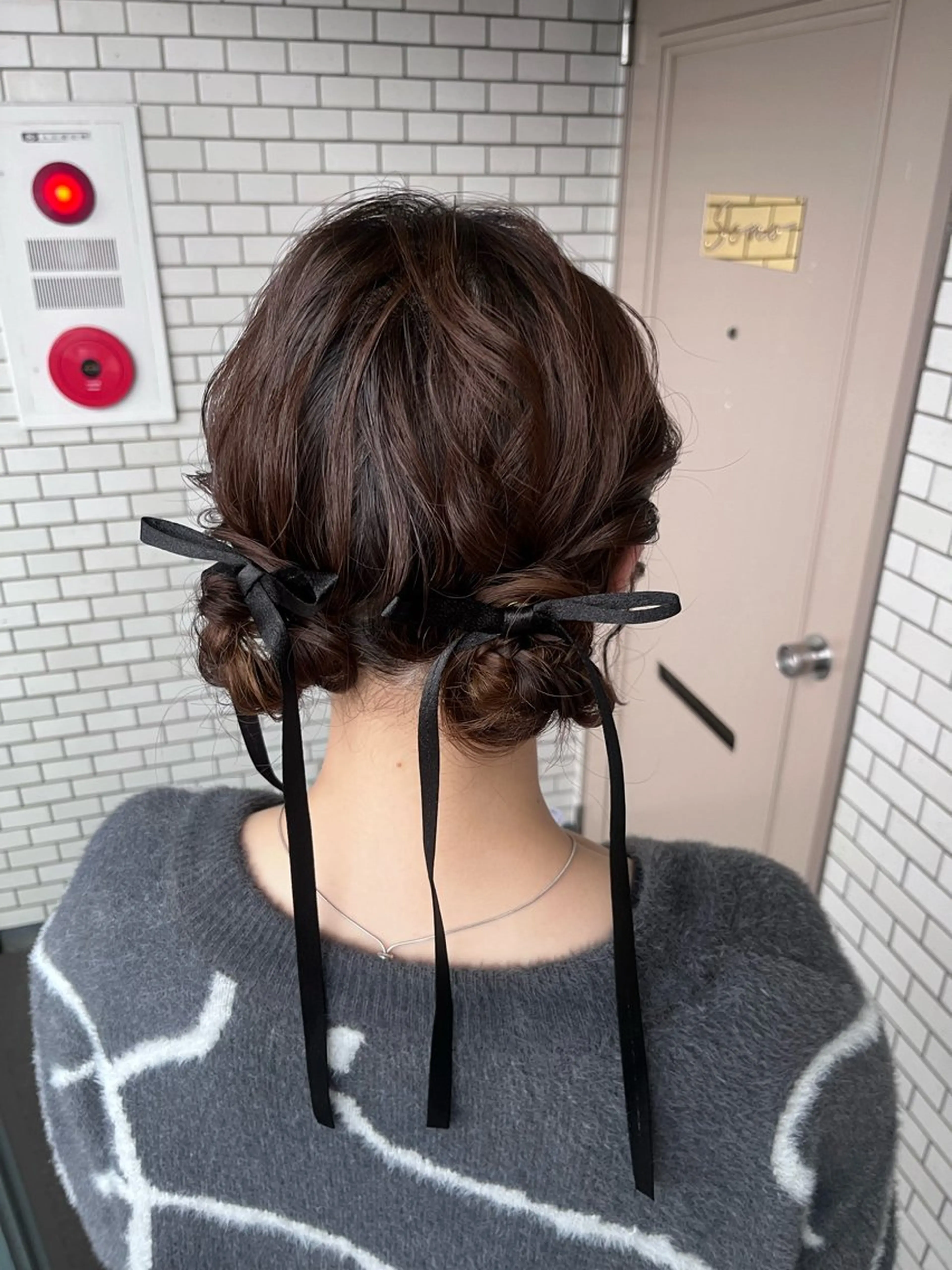 ヘアアレンジ ヘアセット 参列 ✽ 推し活ヘア 💕ゆり🐈🐾のヘアスタイル