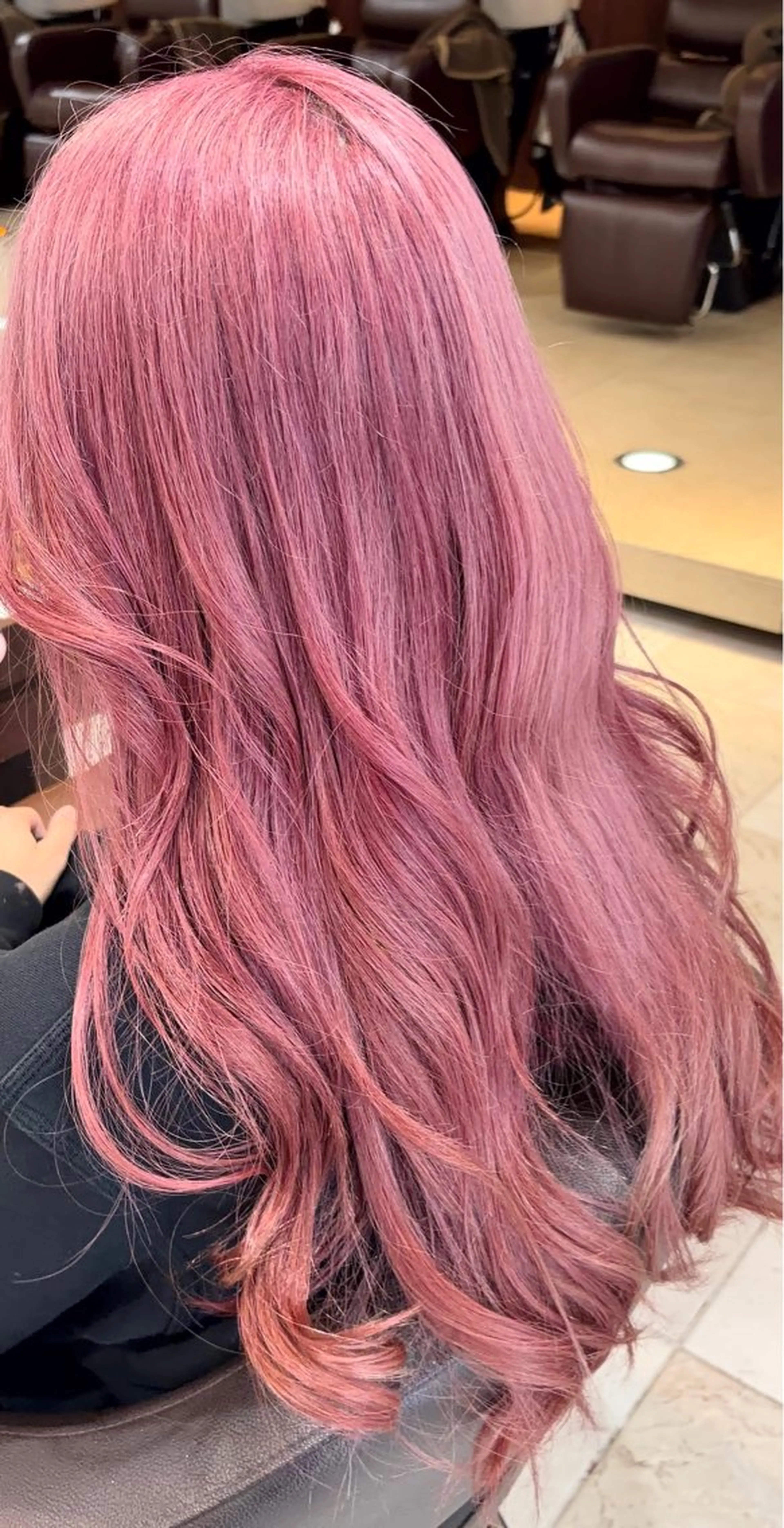 ロング ヘアカラー FaB千葉所属・【暖色ハイトーン】 HARUNA🌼のヘアスタイル