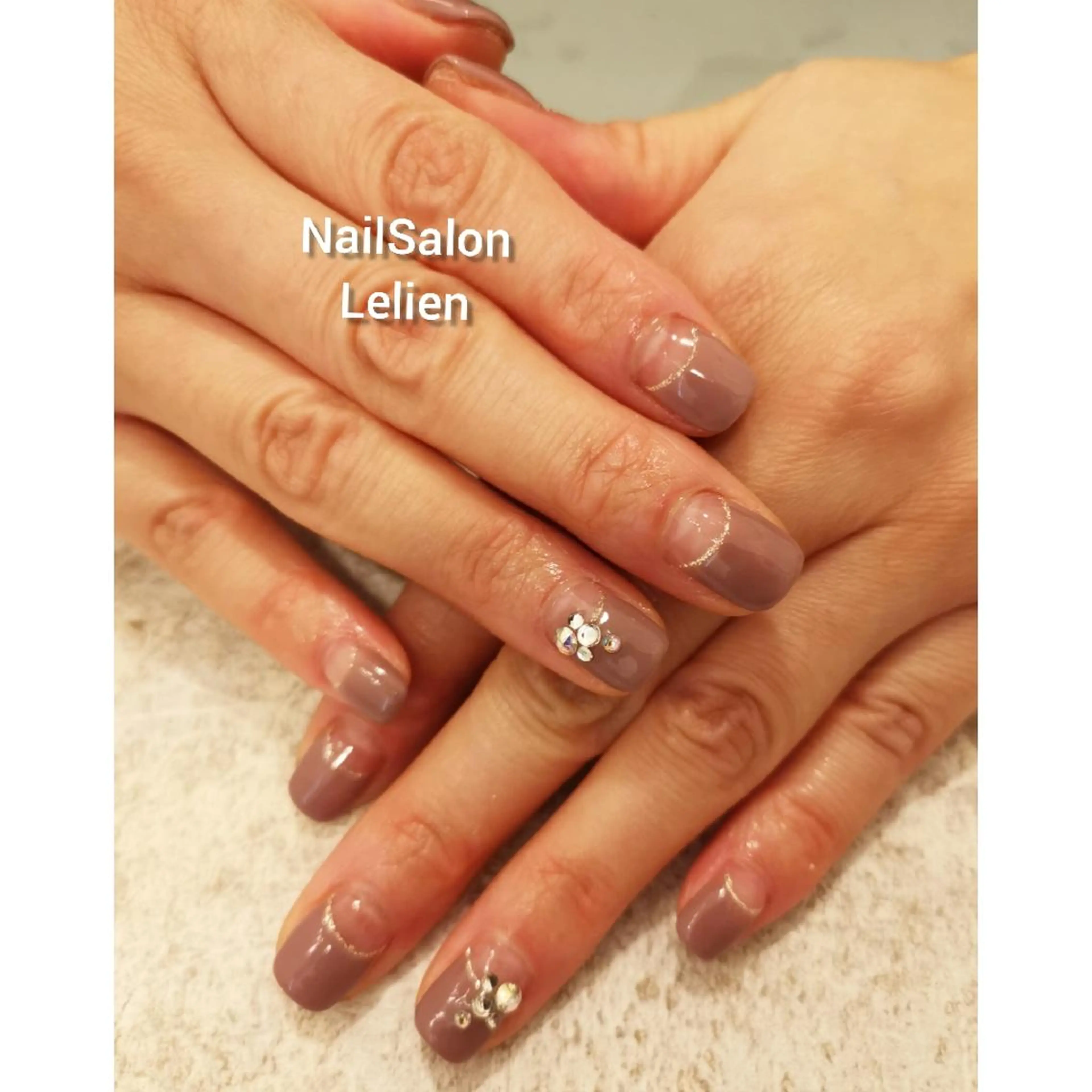 ネイル フレンチネイル 逆フレンチ 人気エリア💖完全個室【ルリエ】所属・ネイルサロン Lelienルリエのネイルデザイン