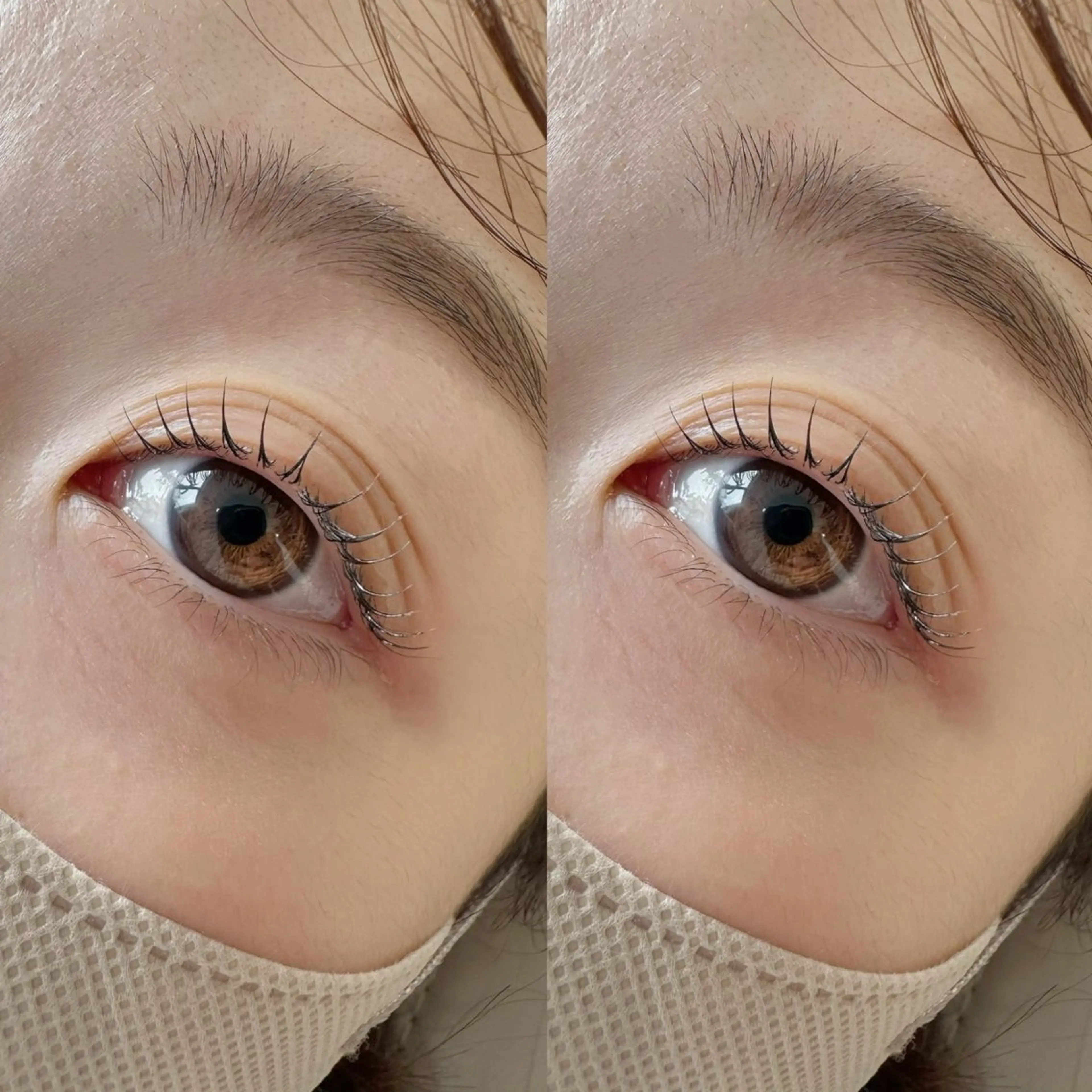 ラッシュリフト+アイブロウスタイリングの写真