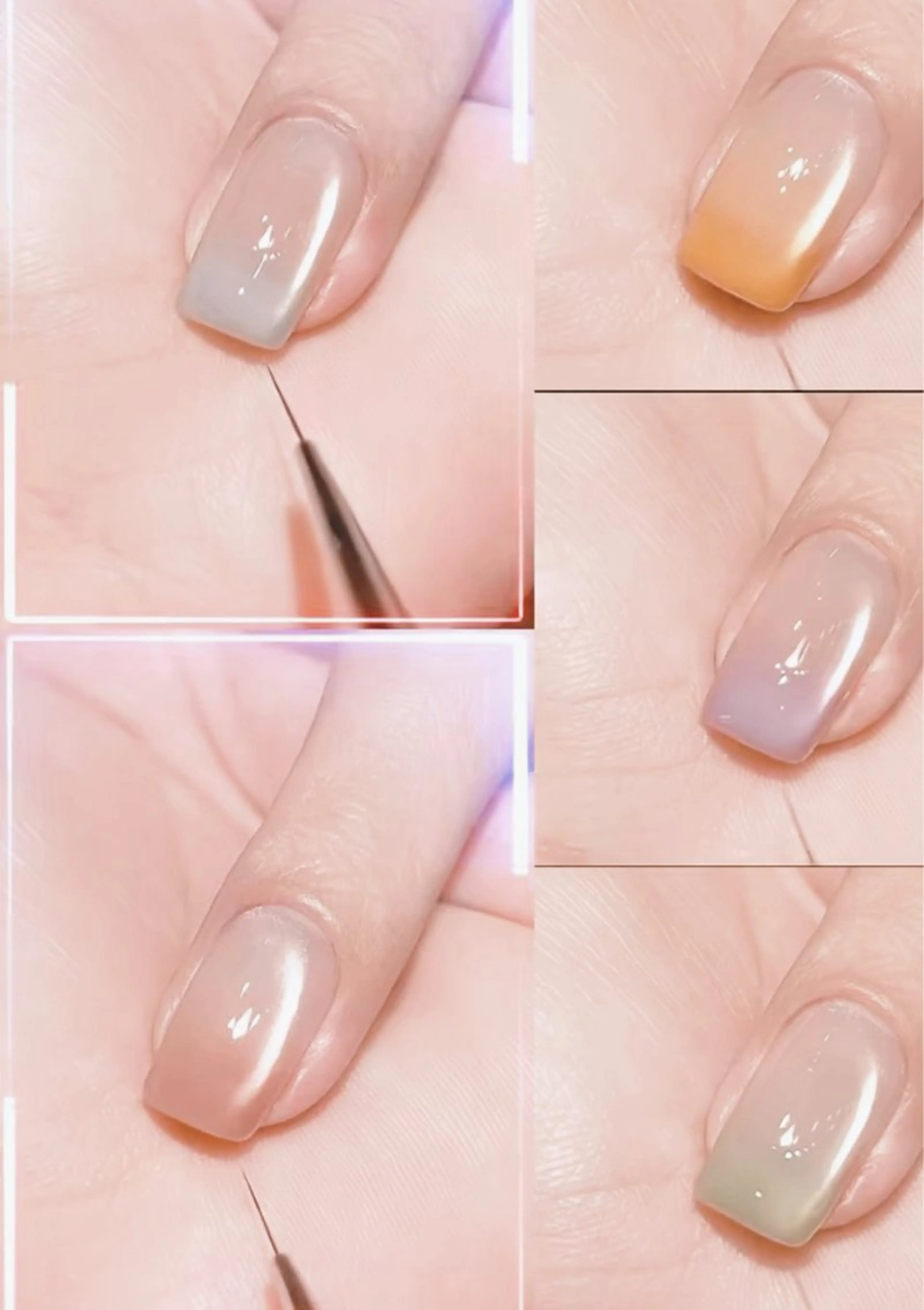 グラデーション×マグネットネイル 【色変更可能】の写真