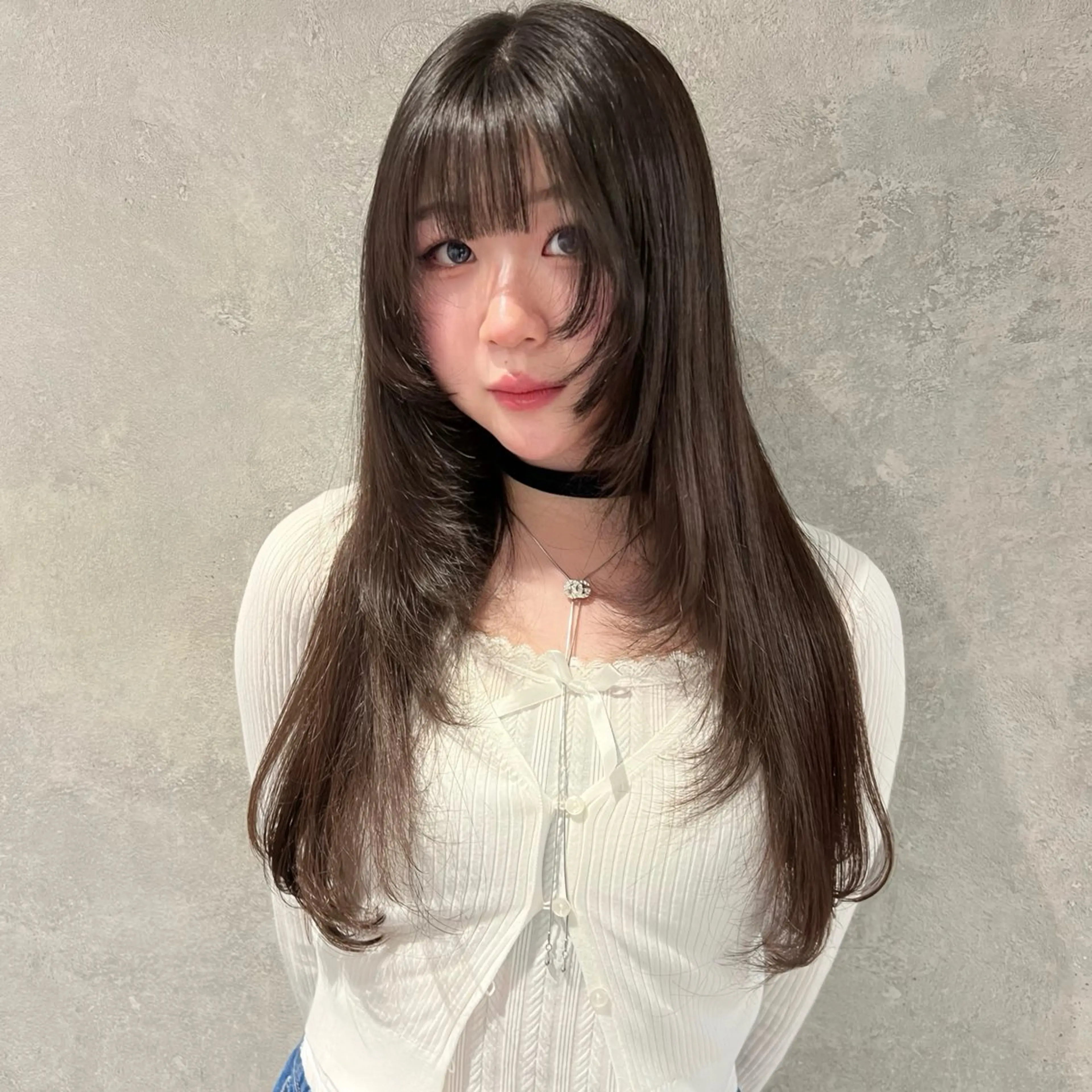 ロング ロング カット AI TOKYO　S所属・mizuki 【韓国レイヤー】のヘアスタイル