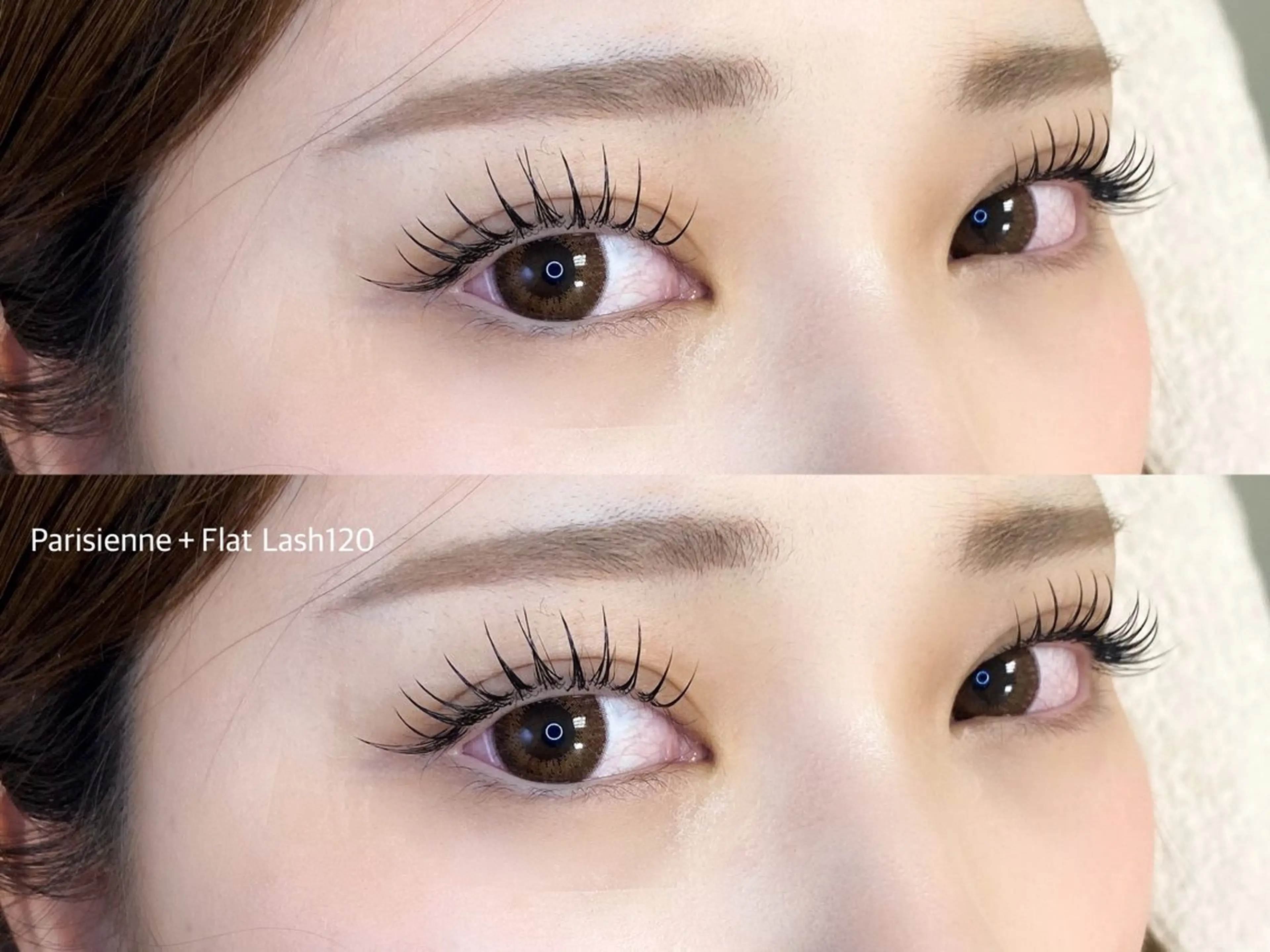 マツエク・マツパ 束感まつ毛 フラットラッシュ 韓国風マツエク パリジェンヌラッシュリフト まつげパーマ マツエク viviAiles ♡⃛ Ruiのマツエク・マツパデザイン