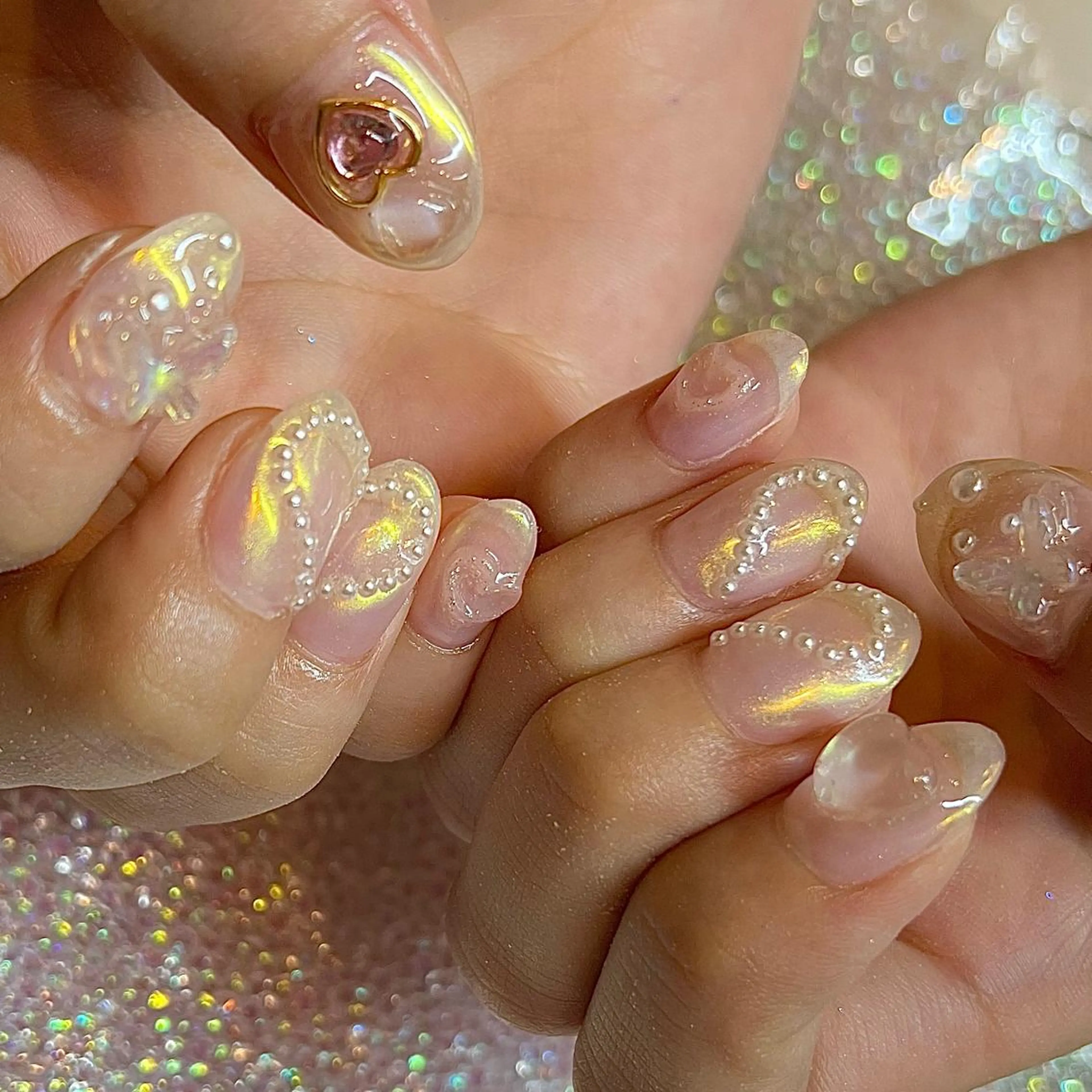 ショート ハンドネイル H🌺 NAILのネイルデザイン