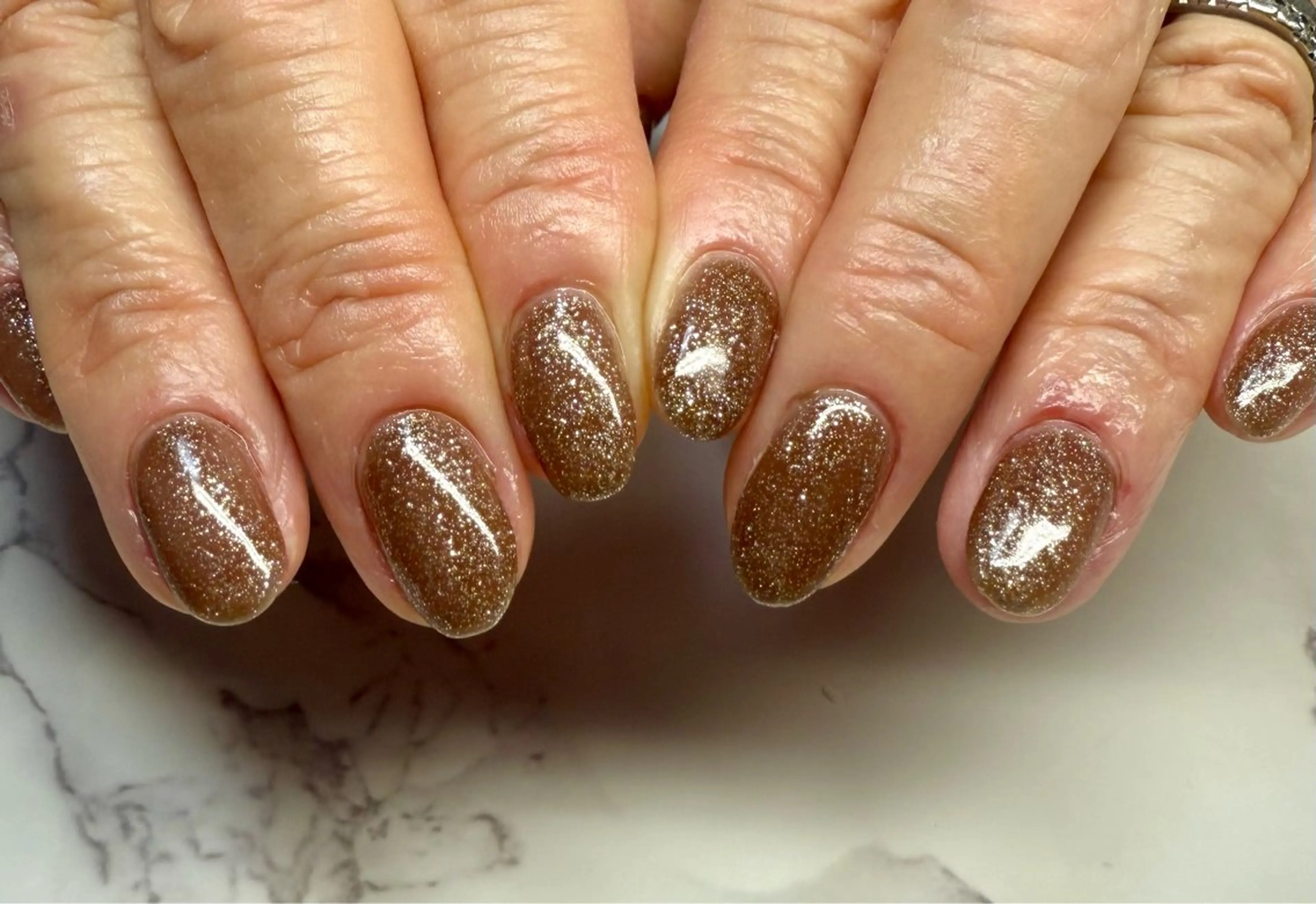 ネイル アートネイル チークネイル フレンチネイル キラキラネイル マグネットネイル M.N_ nailのネイルデザイン