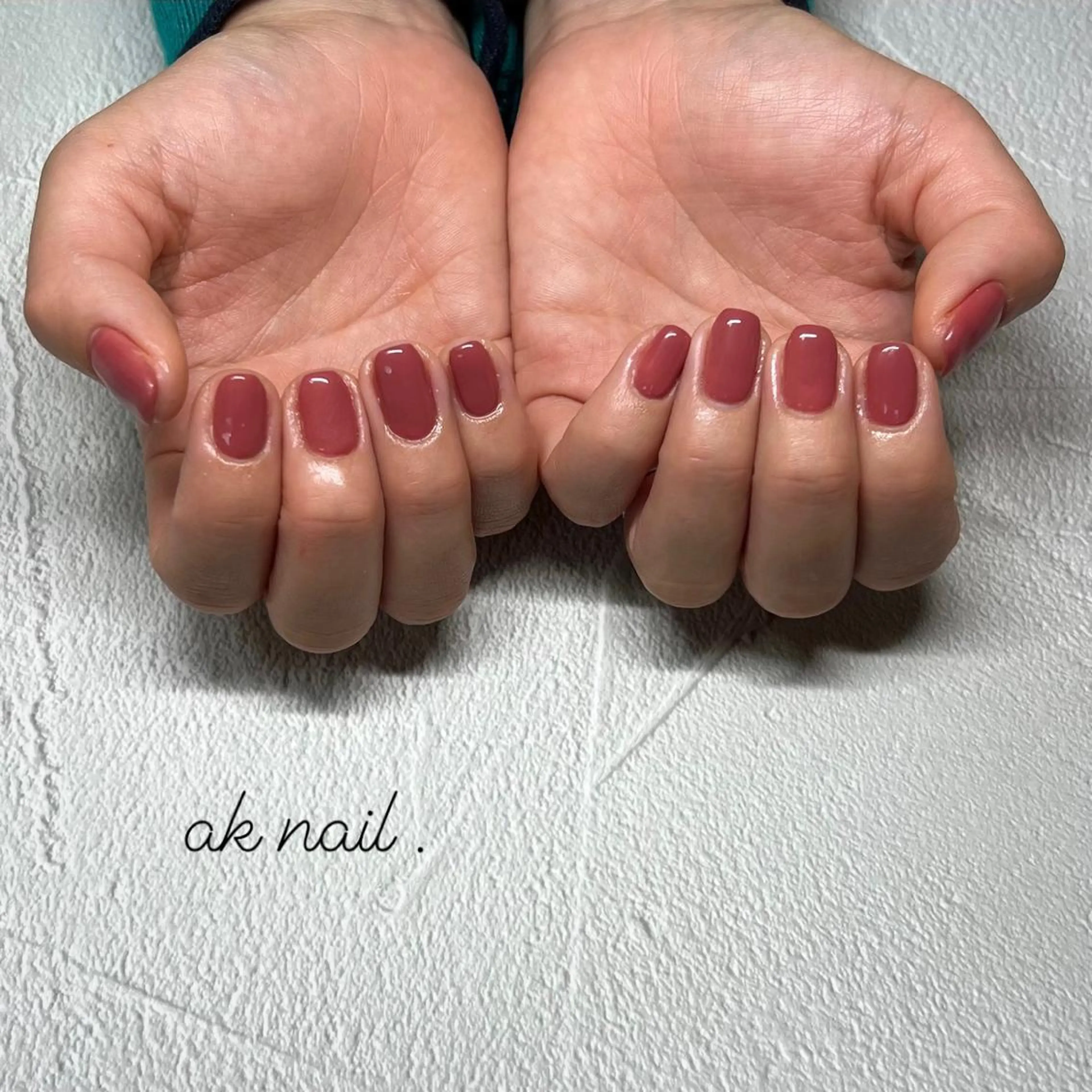 ショート ネイル ハンドネイル ak nail .のネイルデザイン
