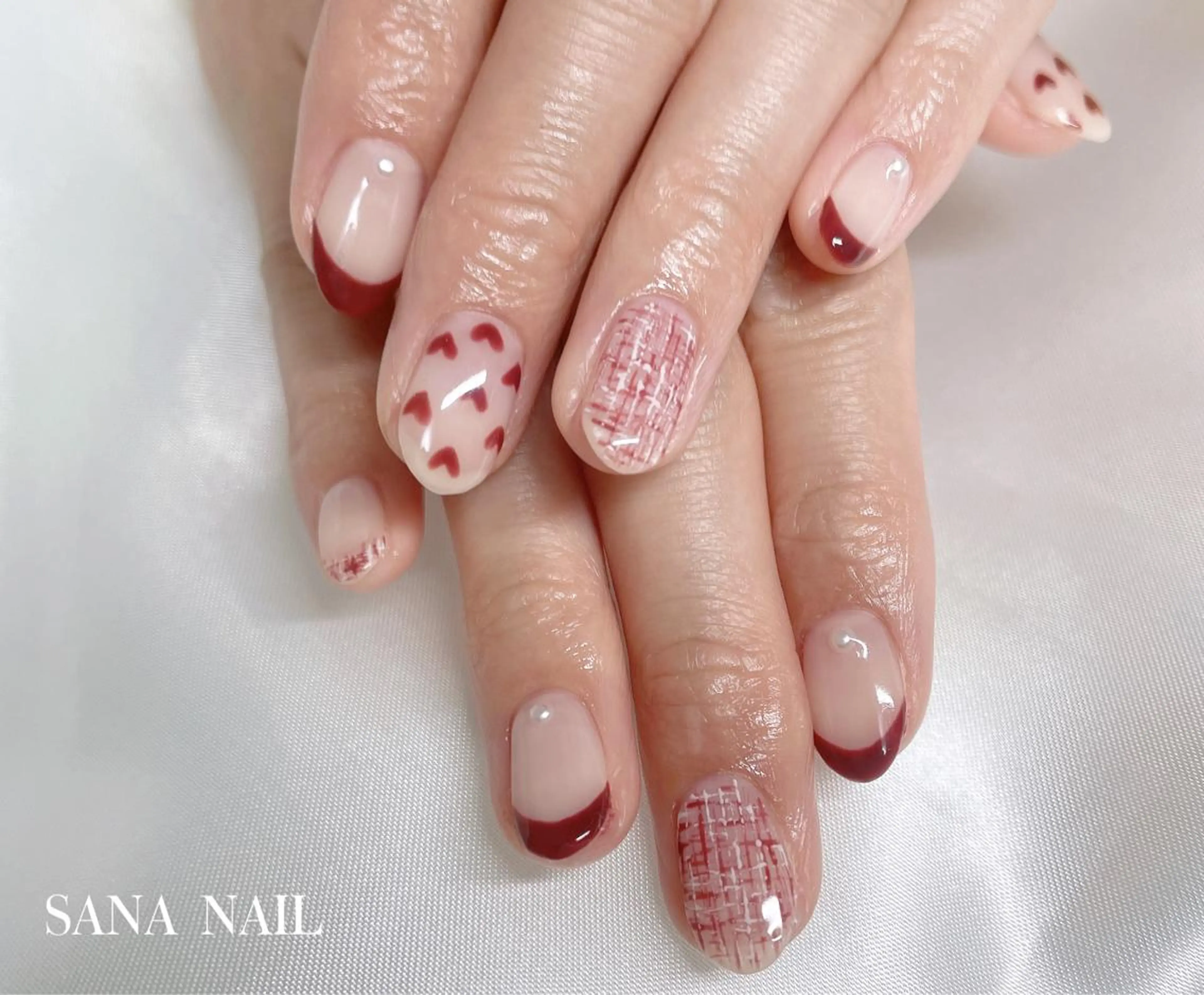 ネイル 持ち込み ハンドネイル nailsalon SANANAILのネイルデザイン