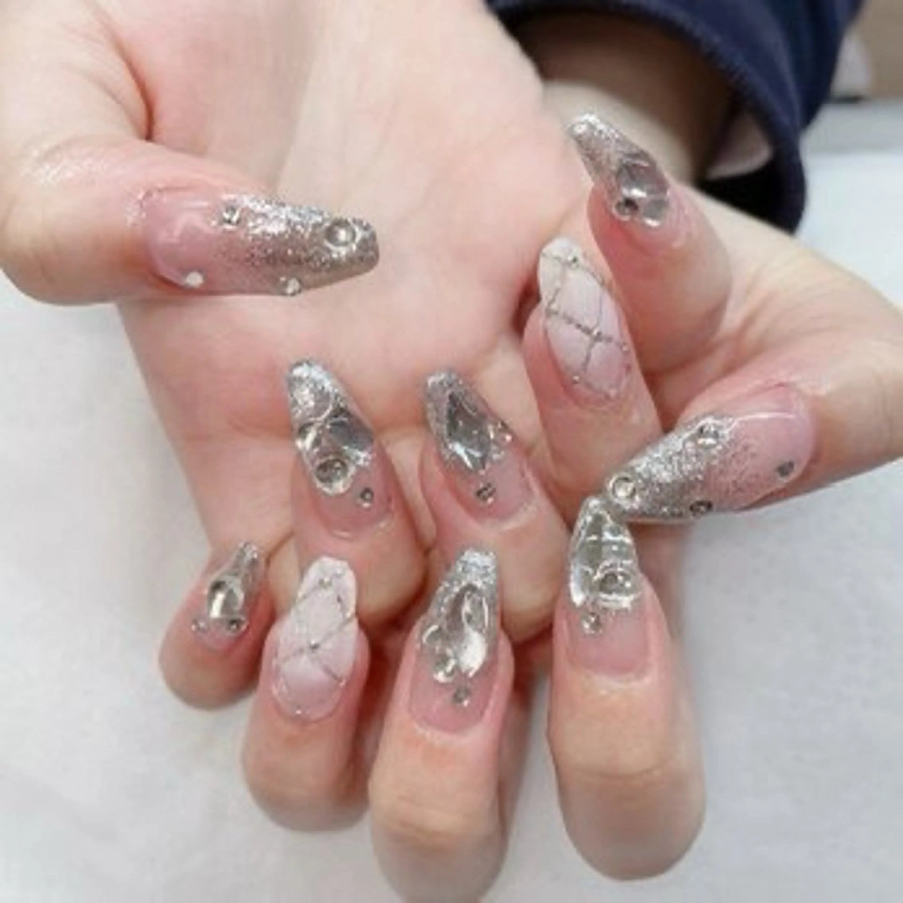ネイル ハンドネイル ハンドケア 💜MIYA nail川崎店のネイルデザイン