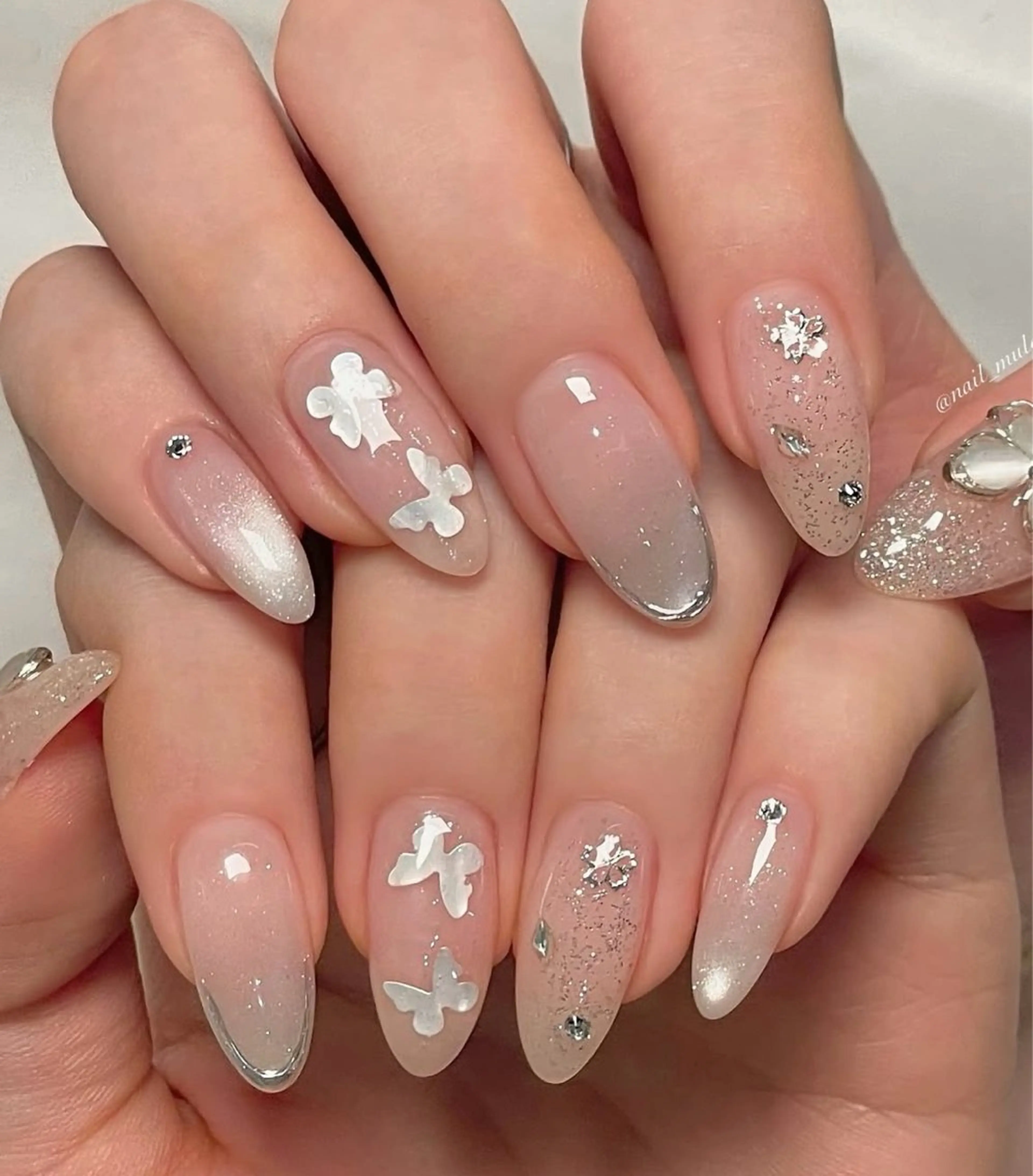 ネイル ハンドネイル Moana Nail 長さだし専門店のネイルデザイン