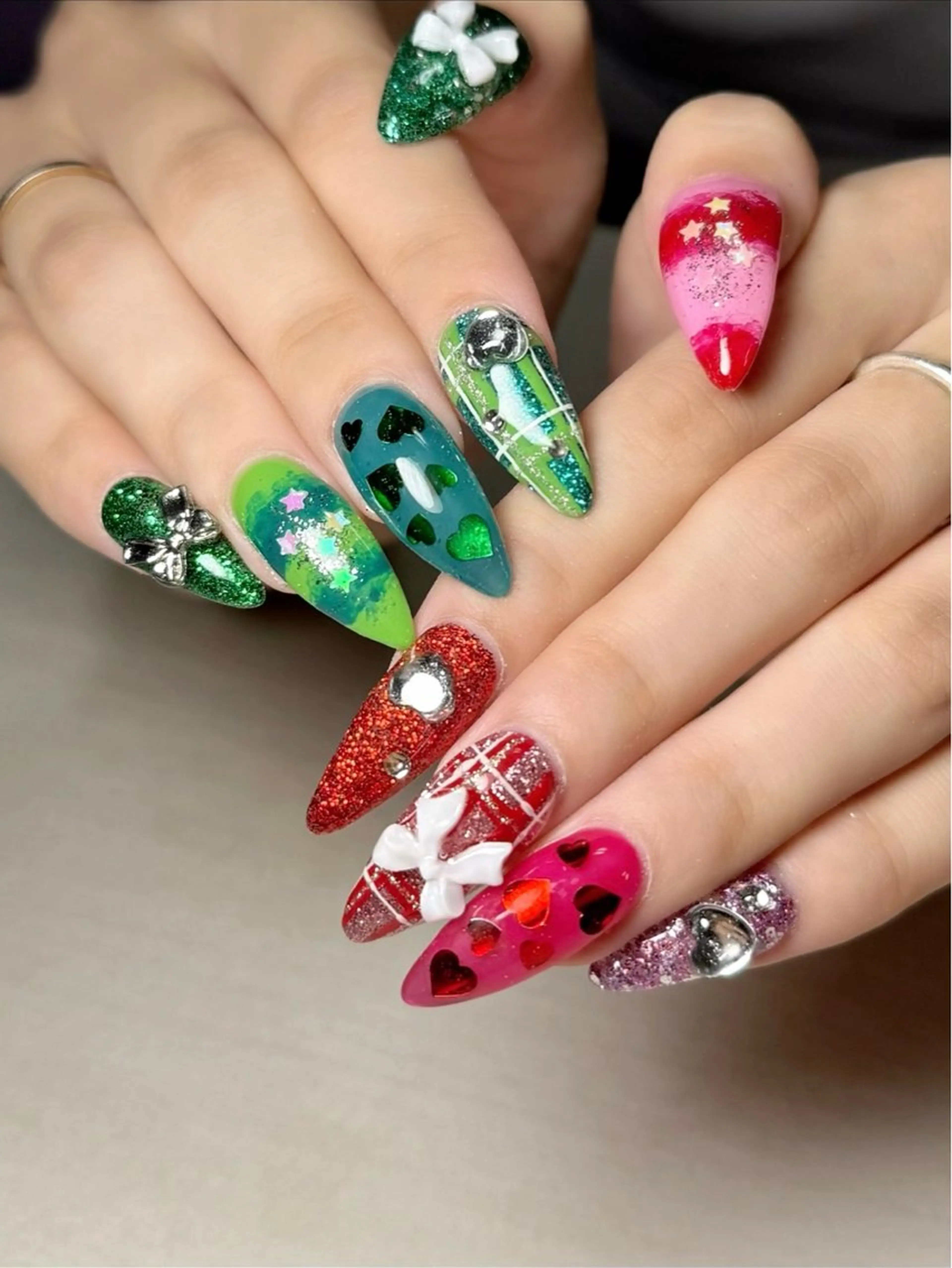 ネイル ハンドネイル 【Yappy🌈】 💖P-tanaのネイルデザイン