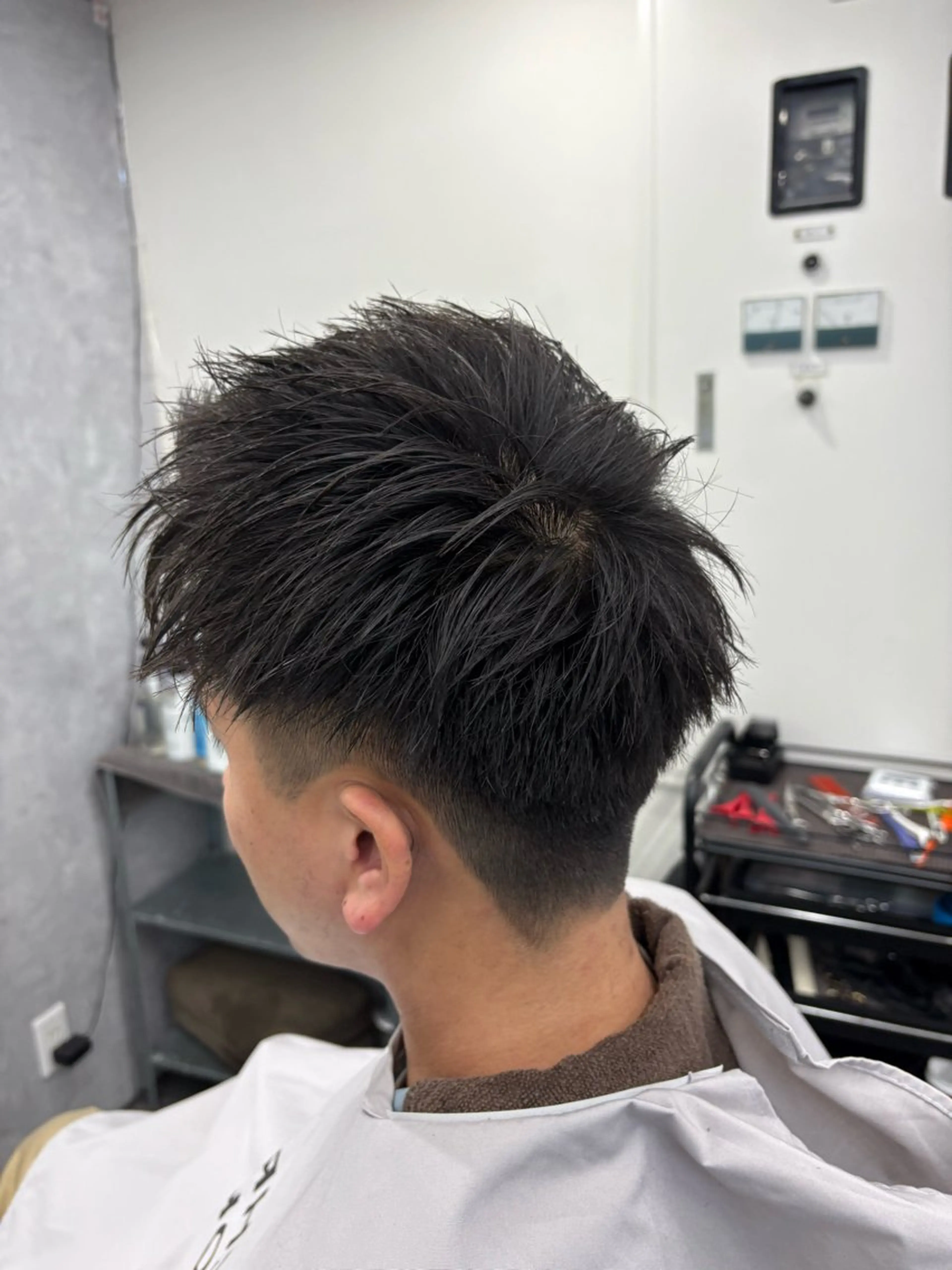 ショート メンズ 本間 颯太のヘアスタイル