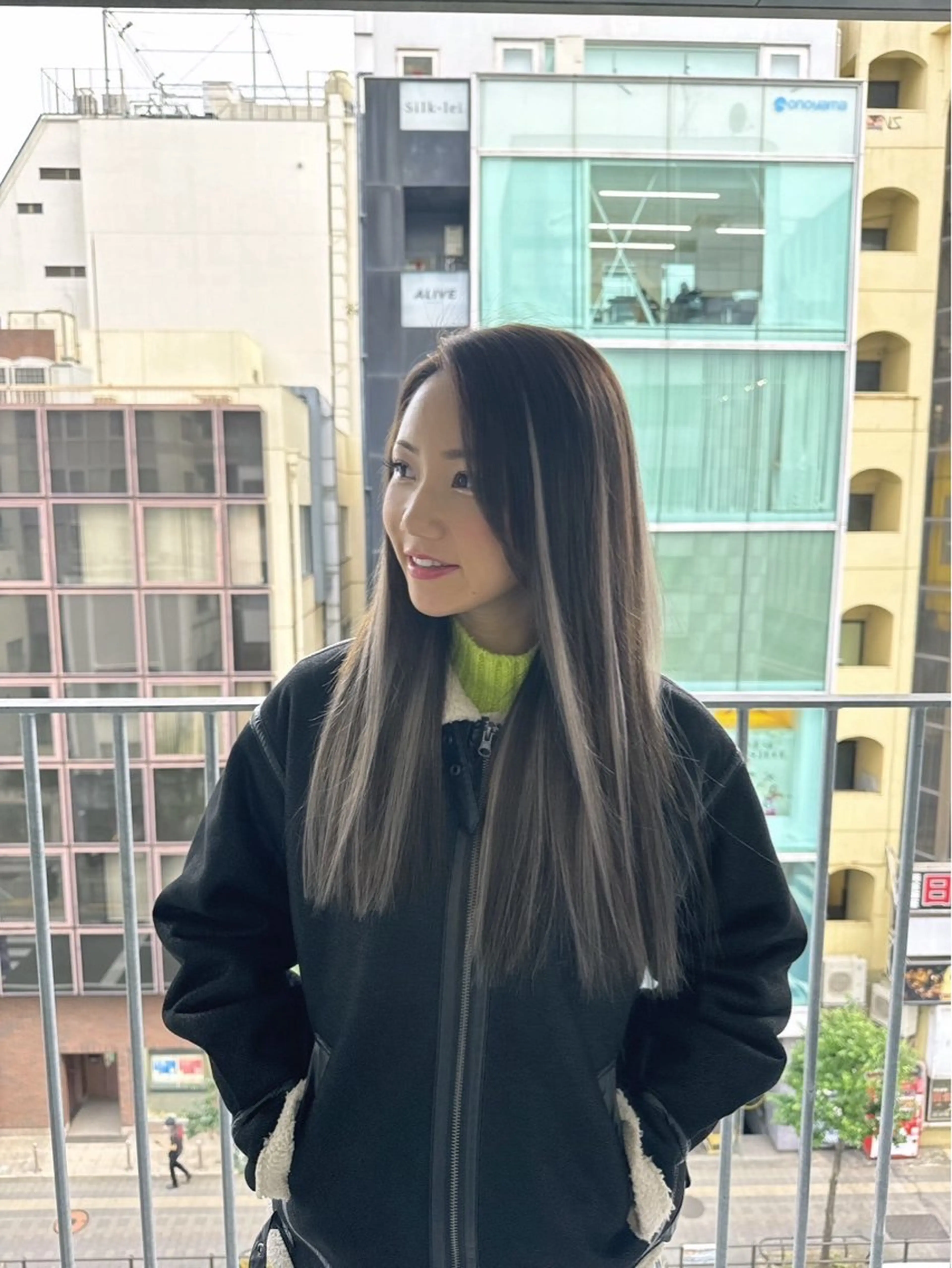 ロング カラー プルエクステ エクステ ヘアカラー エクステ プルエクステ◆ Fi-Ne吉祥寺のヘアスタイル