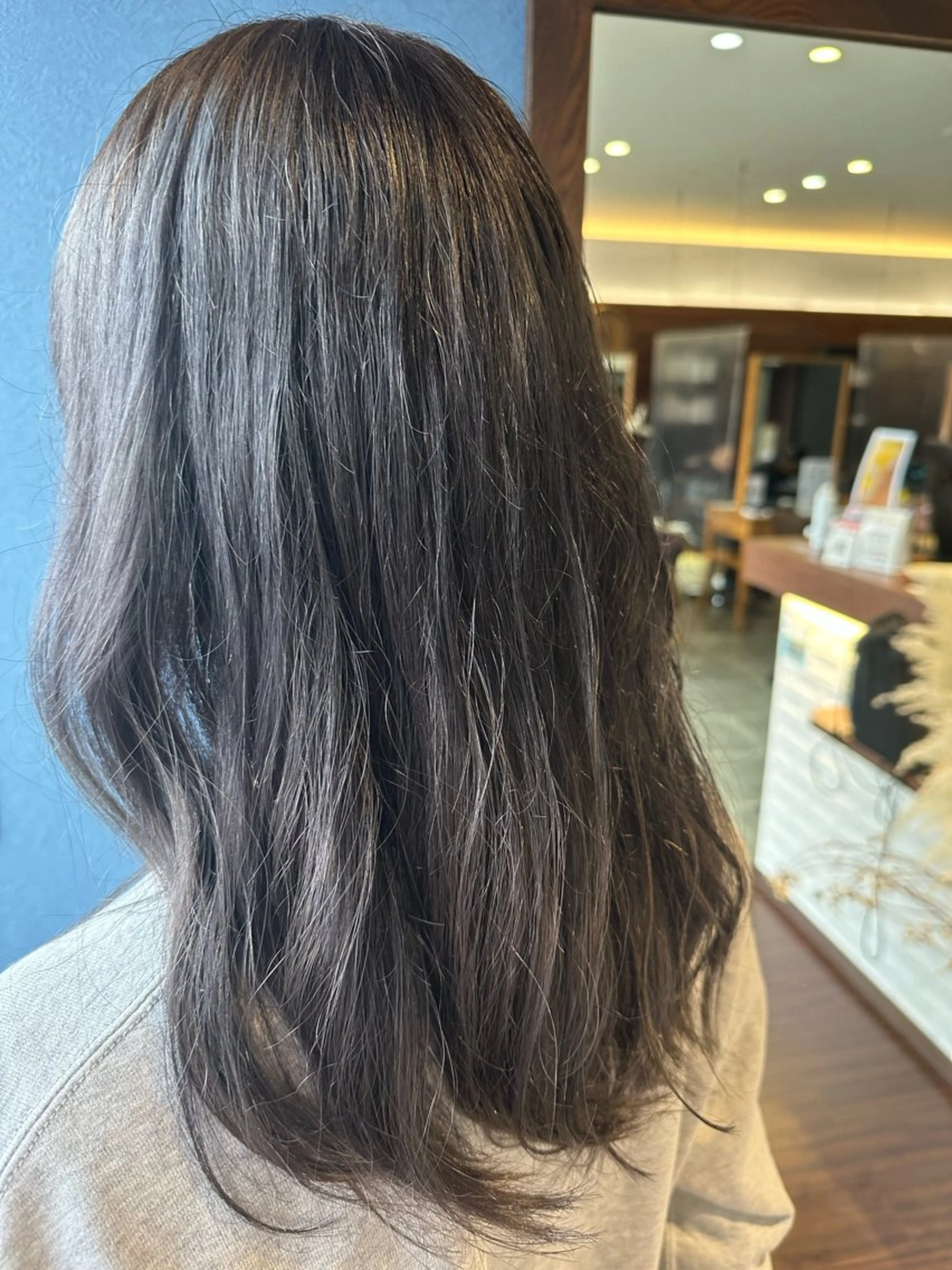 セミロング カット ヘアカラー 🎀Kubu大橋 夏夢🎀のヘアスタイル