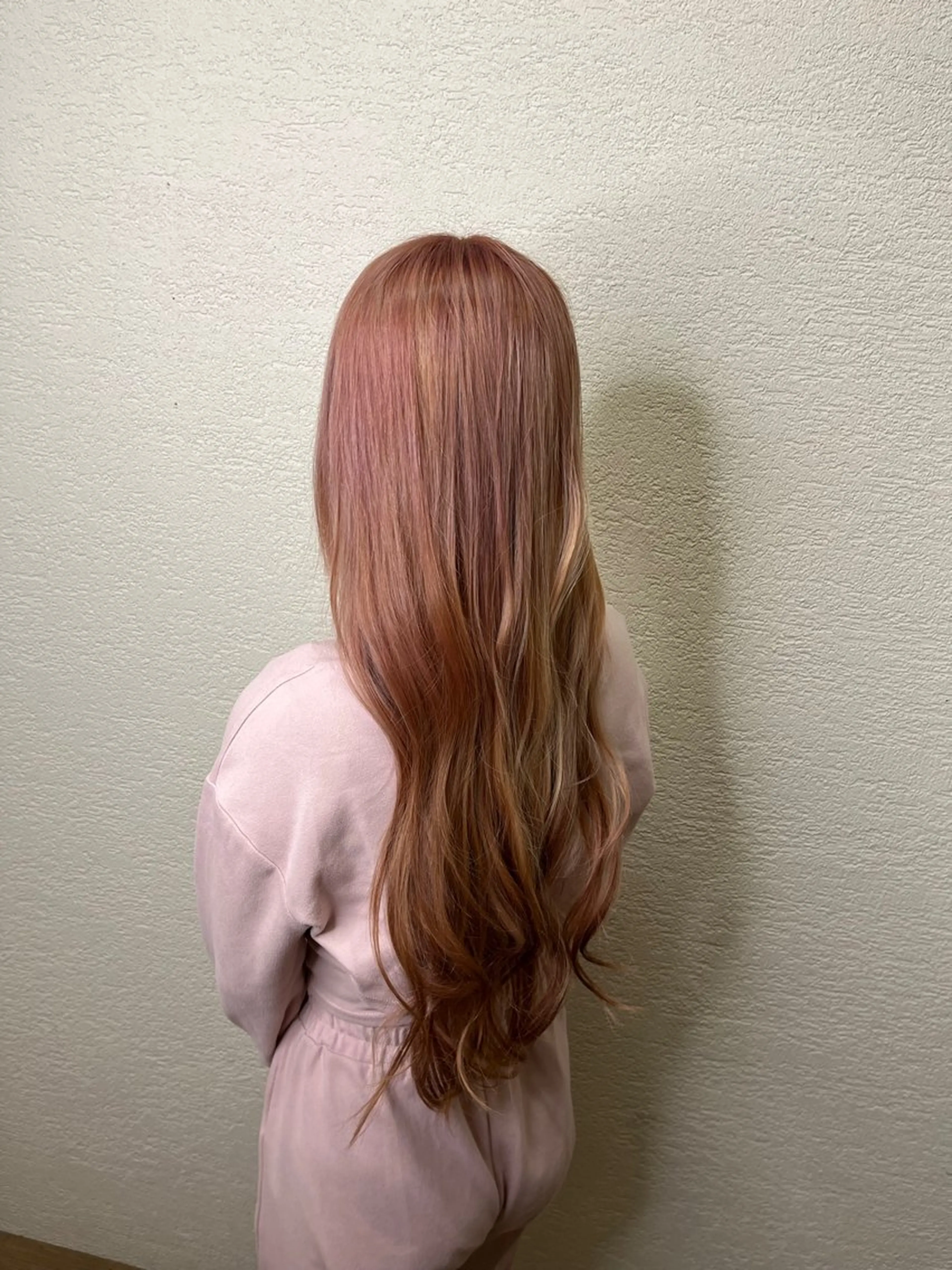 ロング カラー ベージュカラー ピンクカラー ピンクベージュ modeK's朋生/ 似合わせカット🫧のヘアスタイル