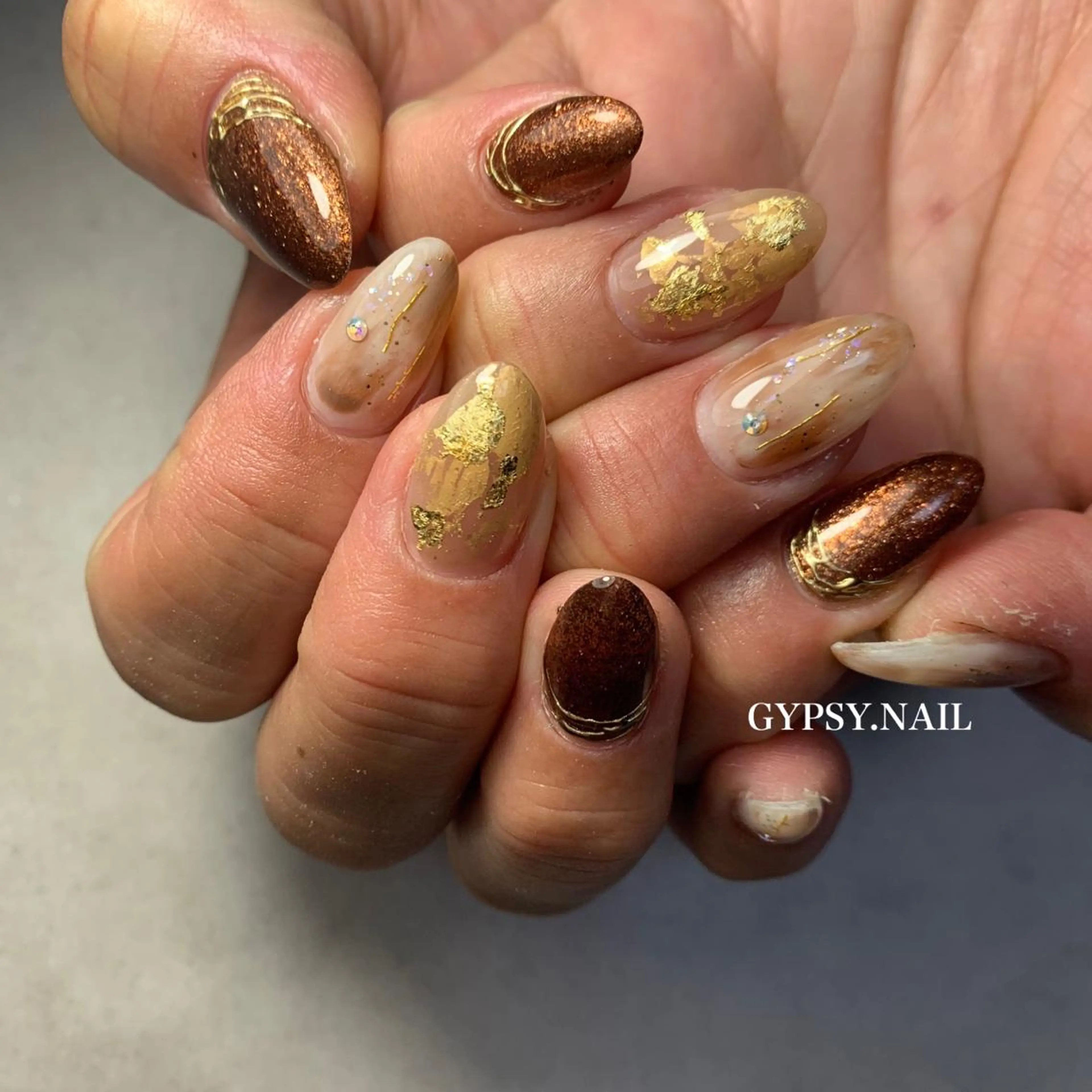 ネイル GYPSY.NAIL所属・GYPSY.NAIL akariのネイルデザイン