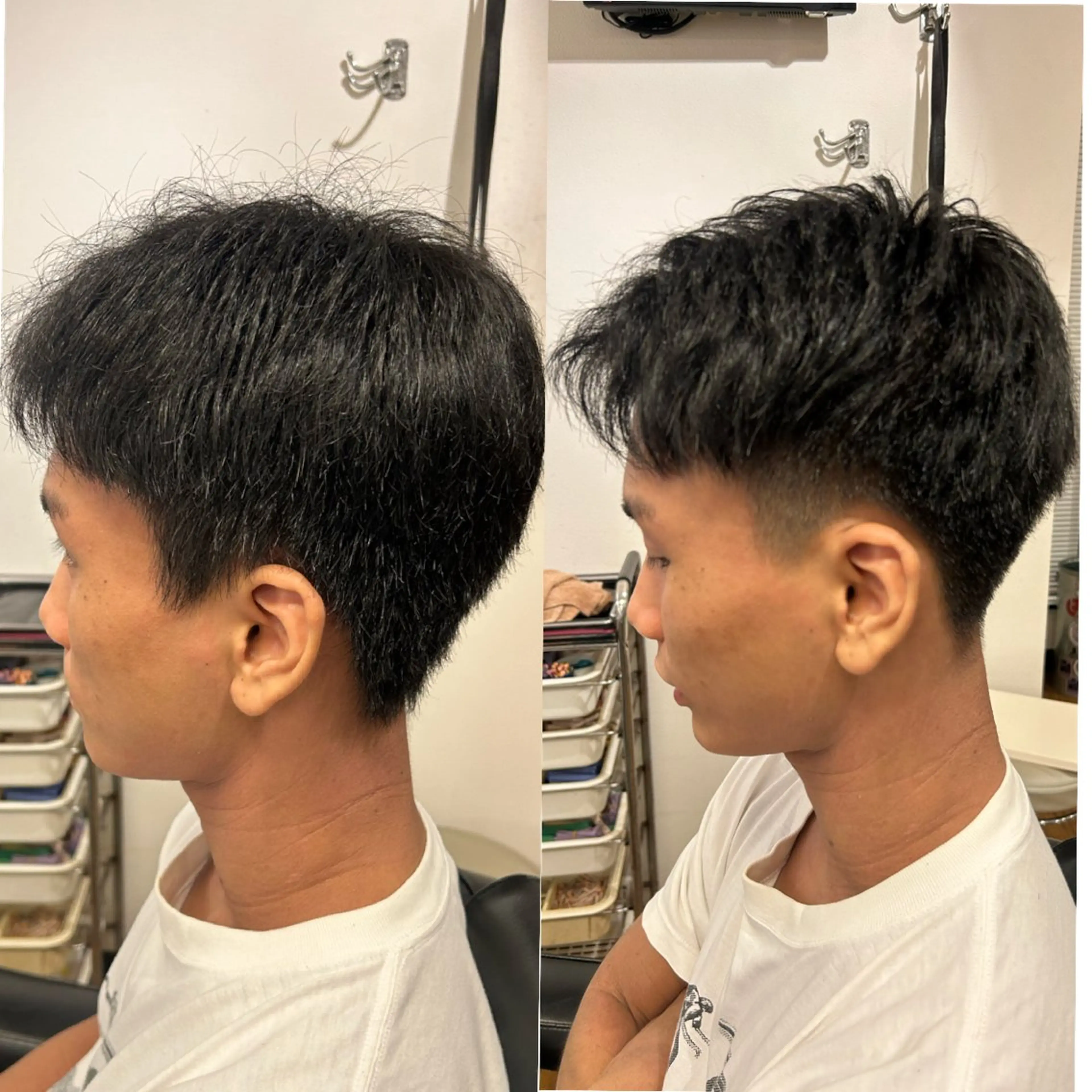 ショート ショートヘア SUPERCOOL and RICO.所属・宇野井 勝太のヘアスタイル