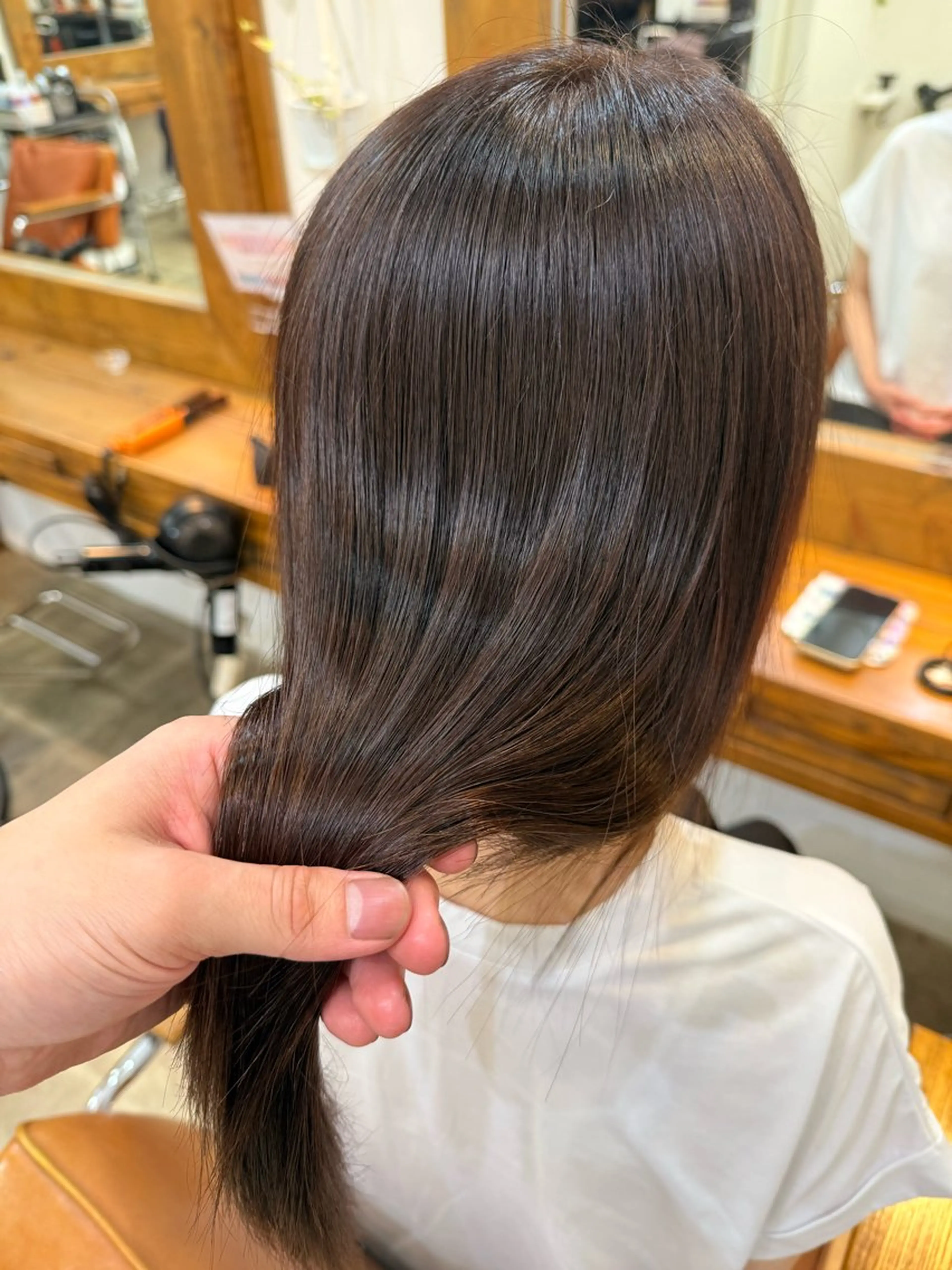 ロング 縮毛矯正 ⭐️メンズカット⭐️ 川添佑斗のヘアスタイル