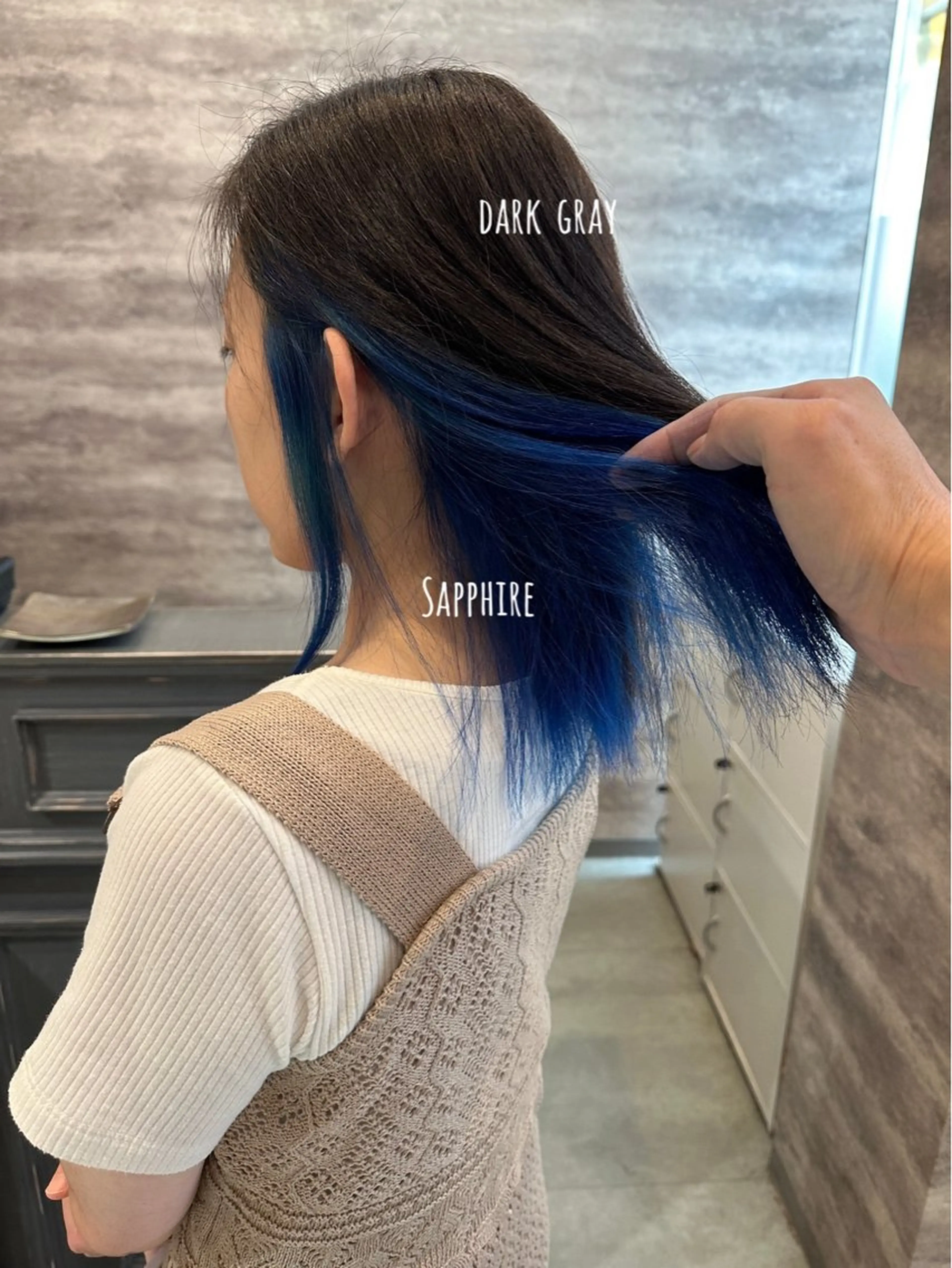 カラー ベージュカラー ブリーチ ブルーカラー ダブルカラー グラデーションカラー 💈Blanco💈 カラー&ケア🌈のヘアスタイル