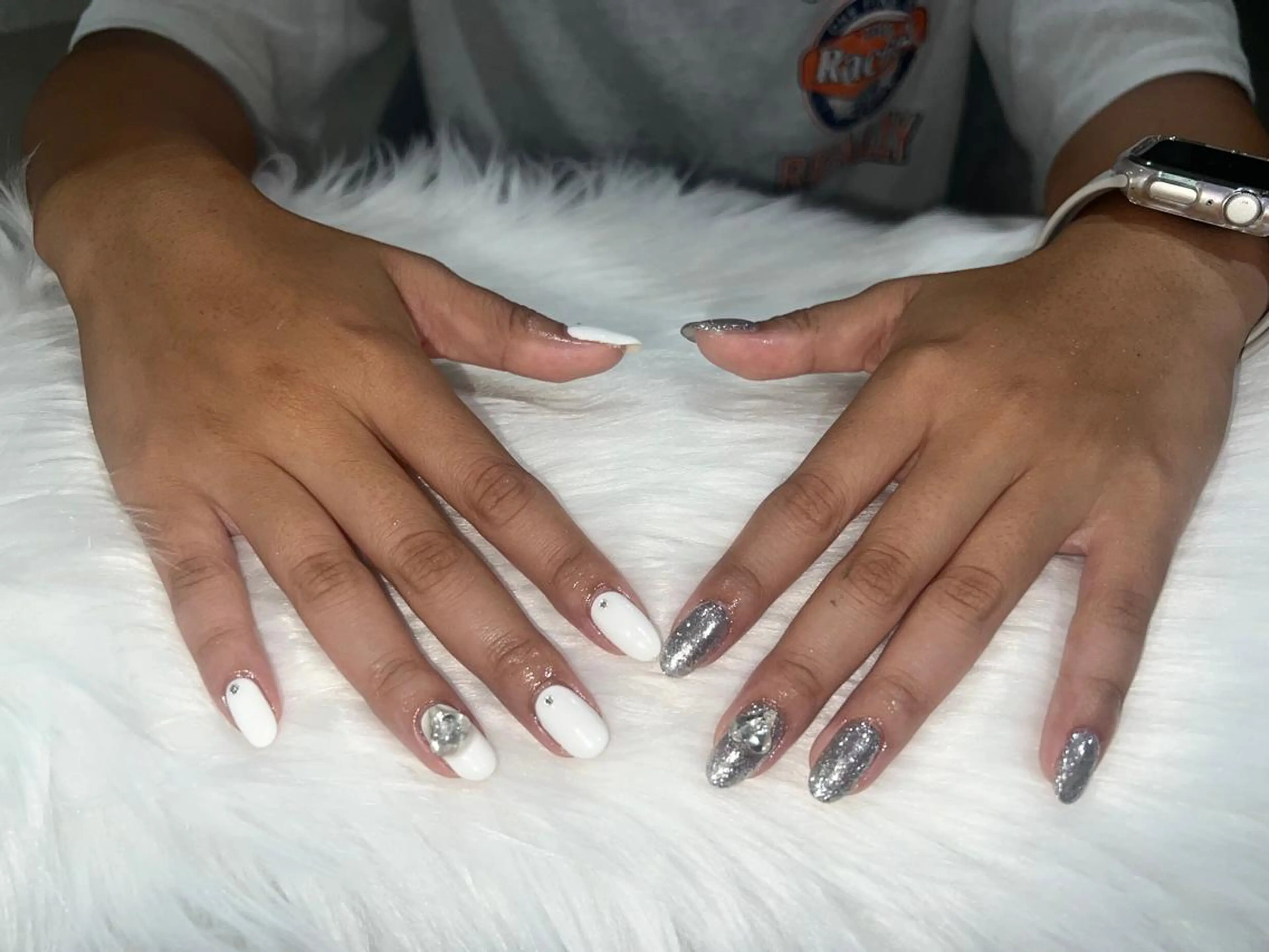ネイル ハート ワンカラーネイル Nail Salon Lindaのネイルデザイン