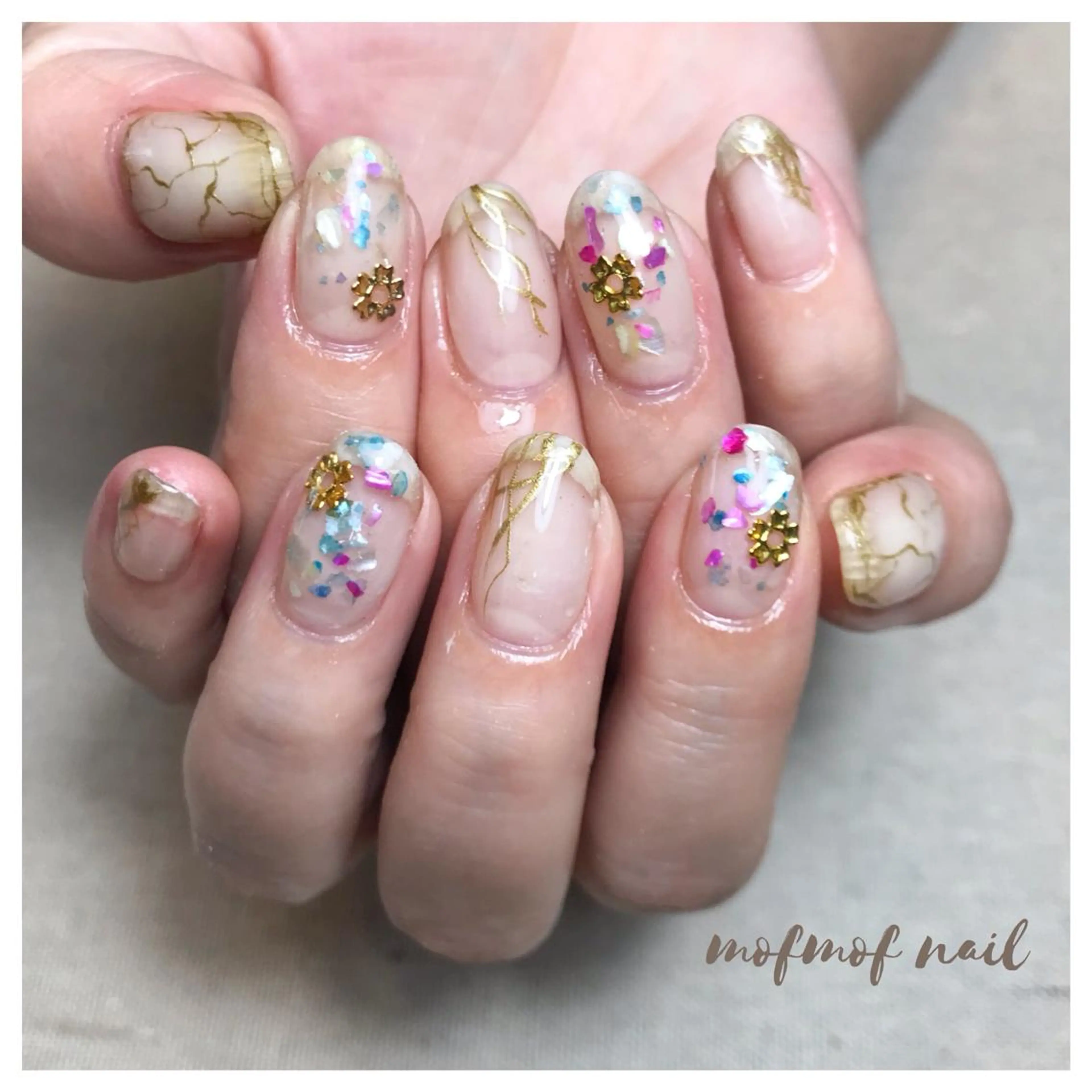 ネイル ハンドネイル mofmofnail 🌿shimizuのネイルデザイン