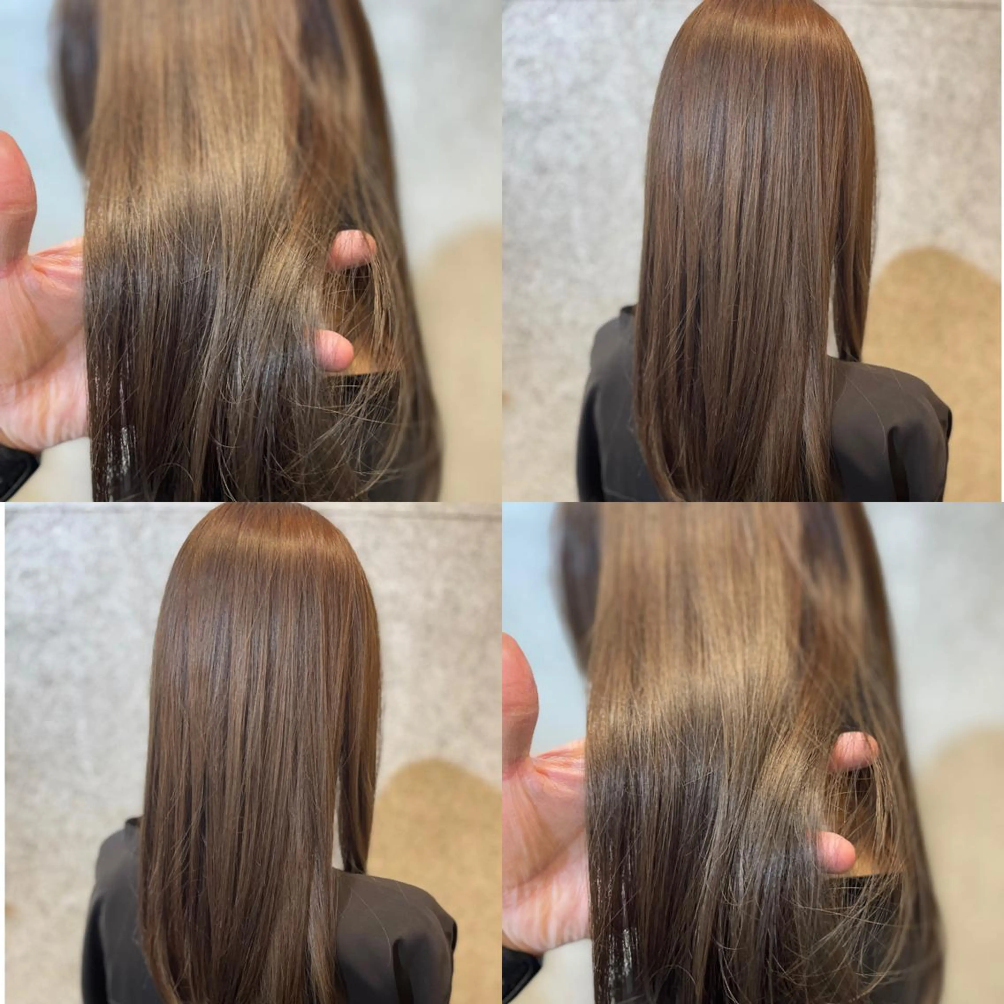 ロング カラー 髪質改善 トリートメント 艶髪🍒髪質改善特化 GARDINAのヘアスタイル