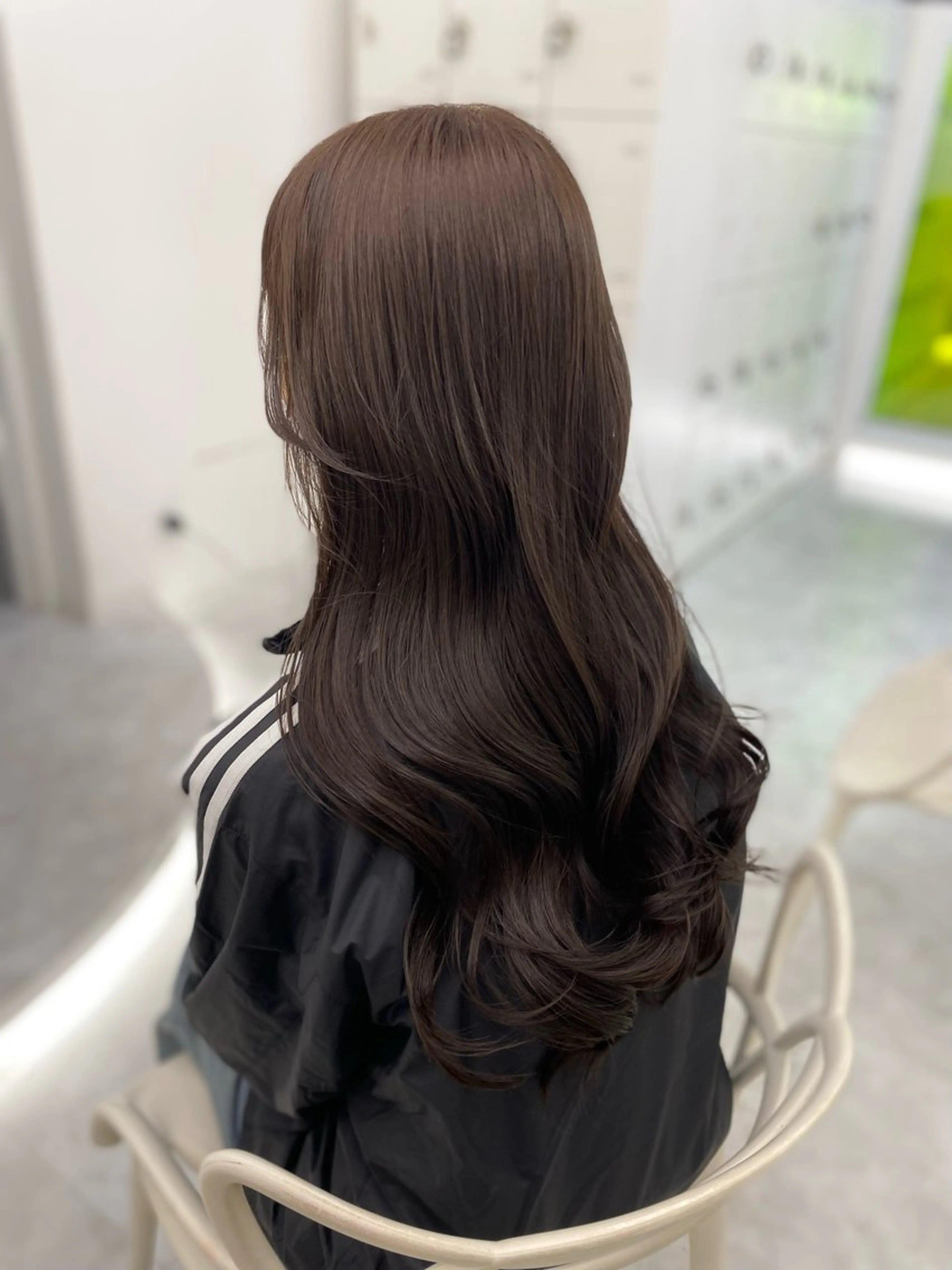 カラー ヘアカラー ヘアセット 🤍透明感グレージュ カラー🤍RINのヘアスタイル