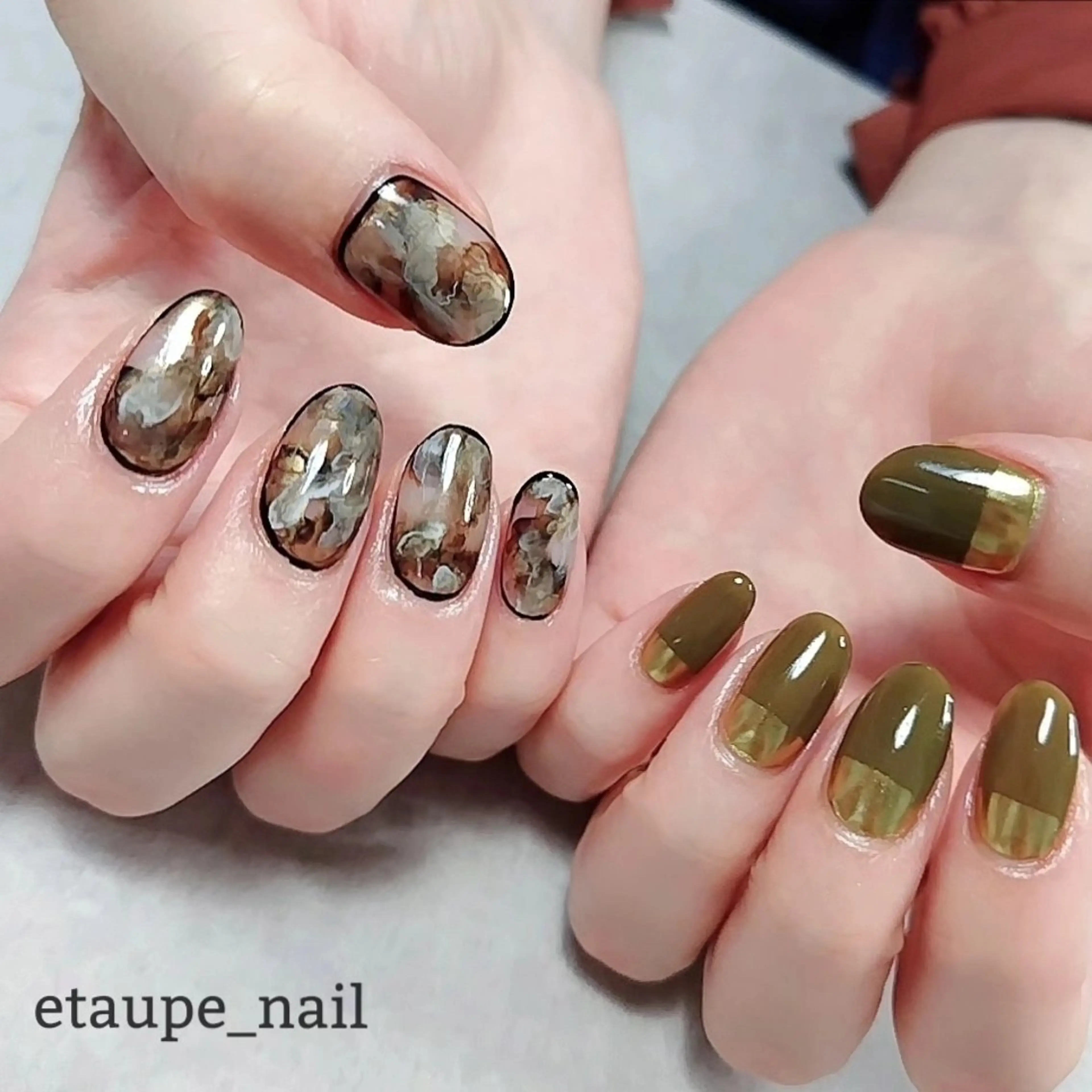 ネイル ハンドネイル etaupe nail所属・向原自宅サロン ★エトープネイルのネイルデザイン