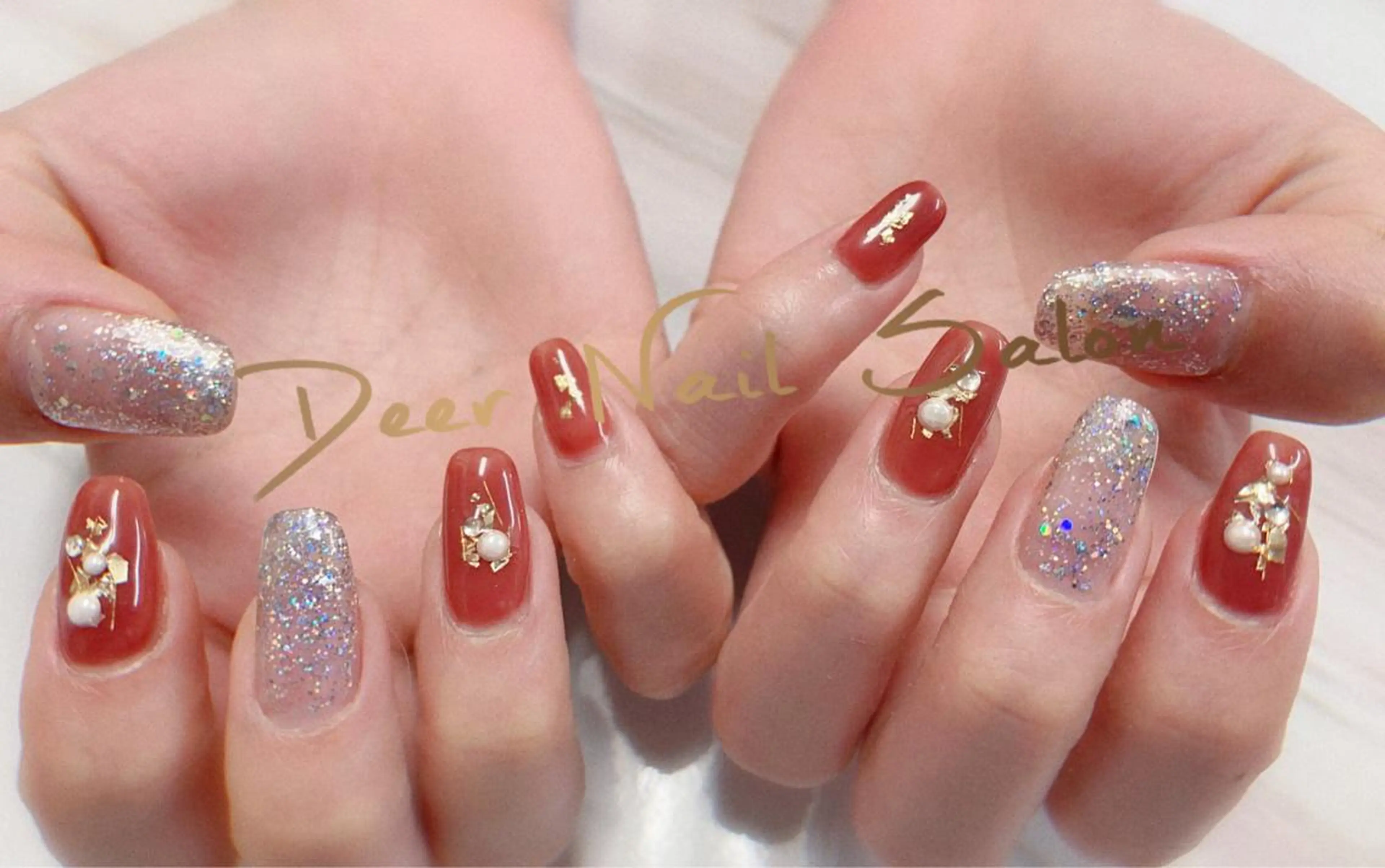 ネイル ハンドネイル ハンドケア Peachy 🍑のネイルデザイン