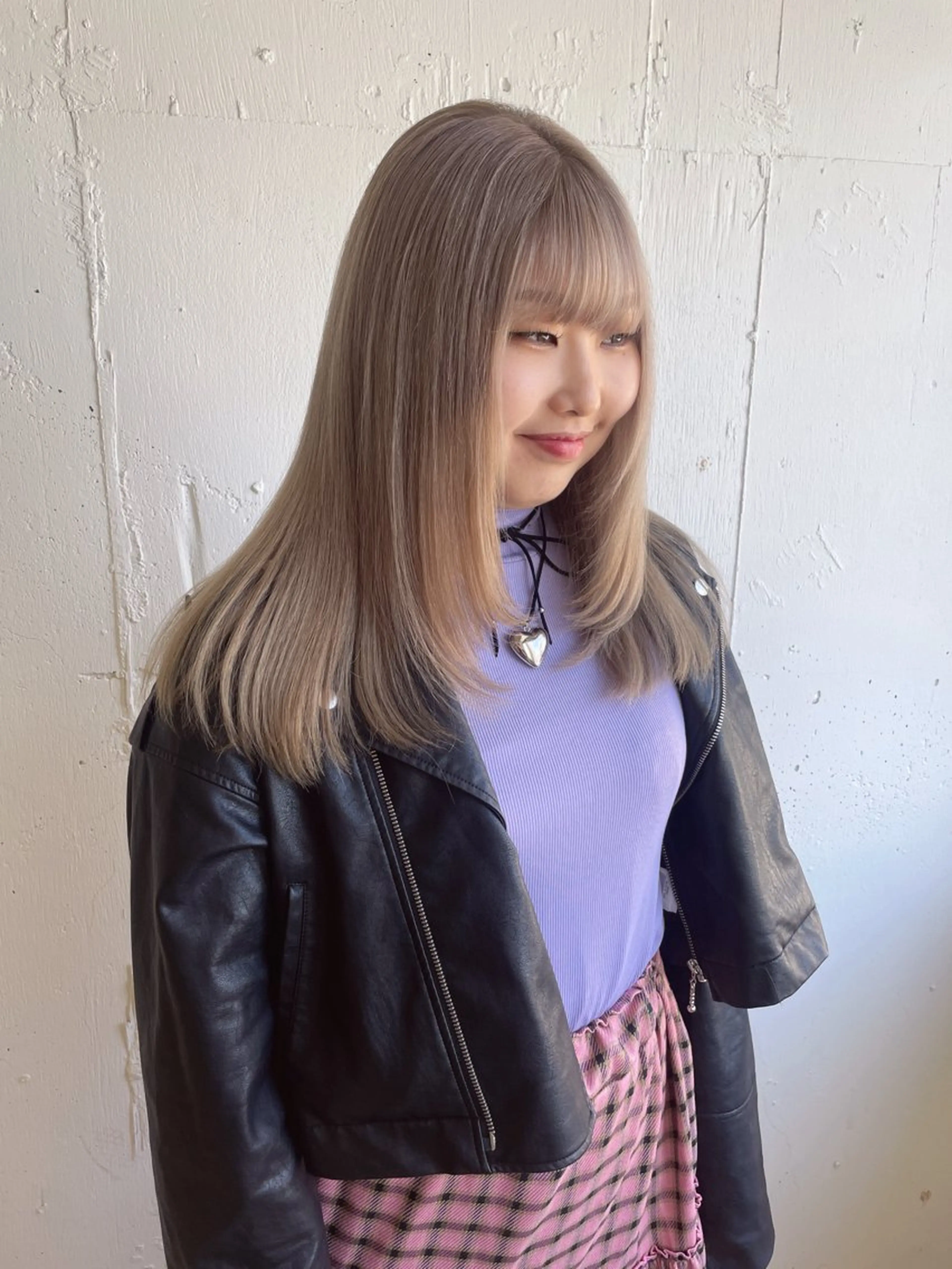 ロング ヘアカラー ユイナ ★暖色カラー/ボブ★のヘアスタイル