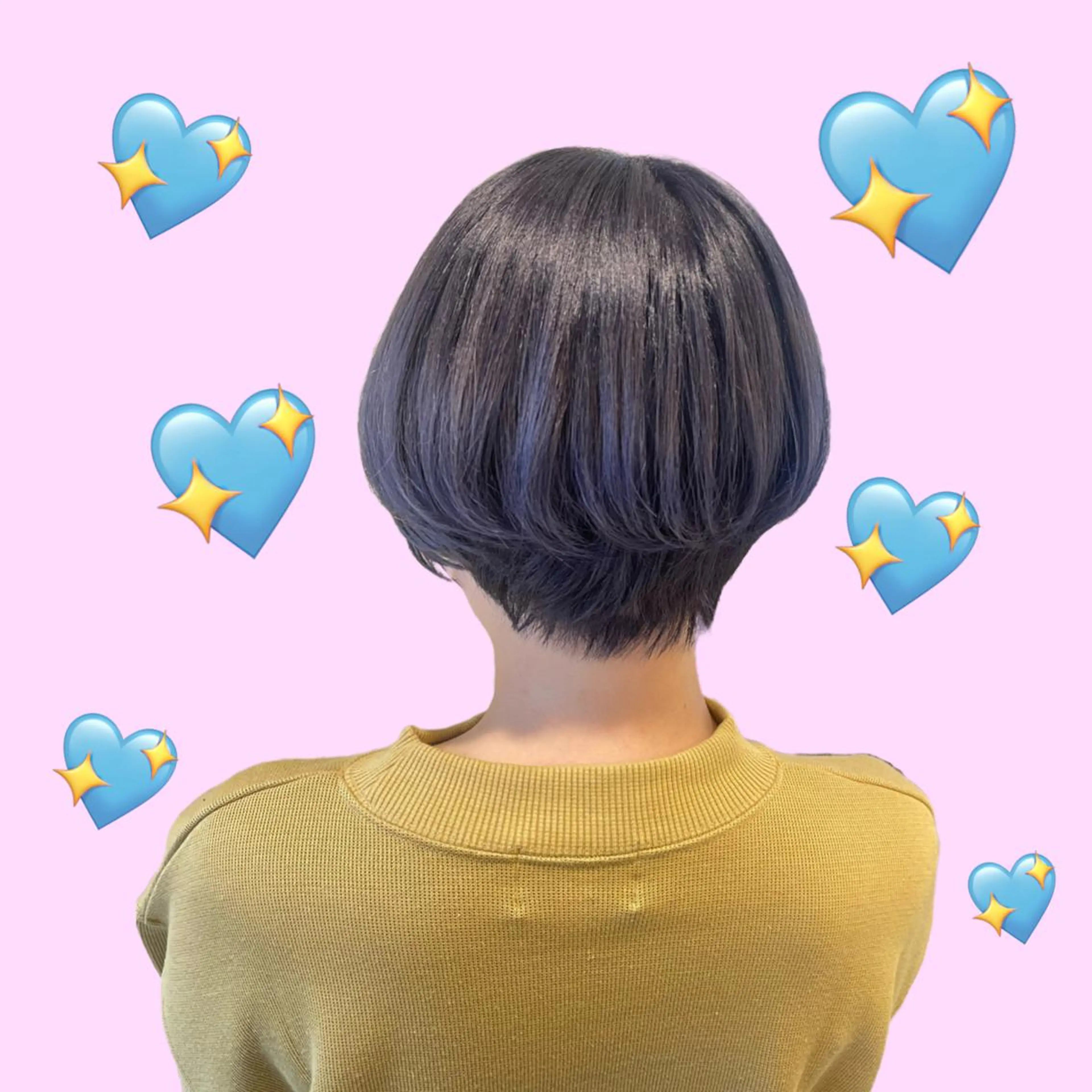 ショート カラー ヘアアレンジ ブリーチ 🦄ブリーチ💜エク ステ💜MIU🦄のヘアスタイル