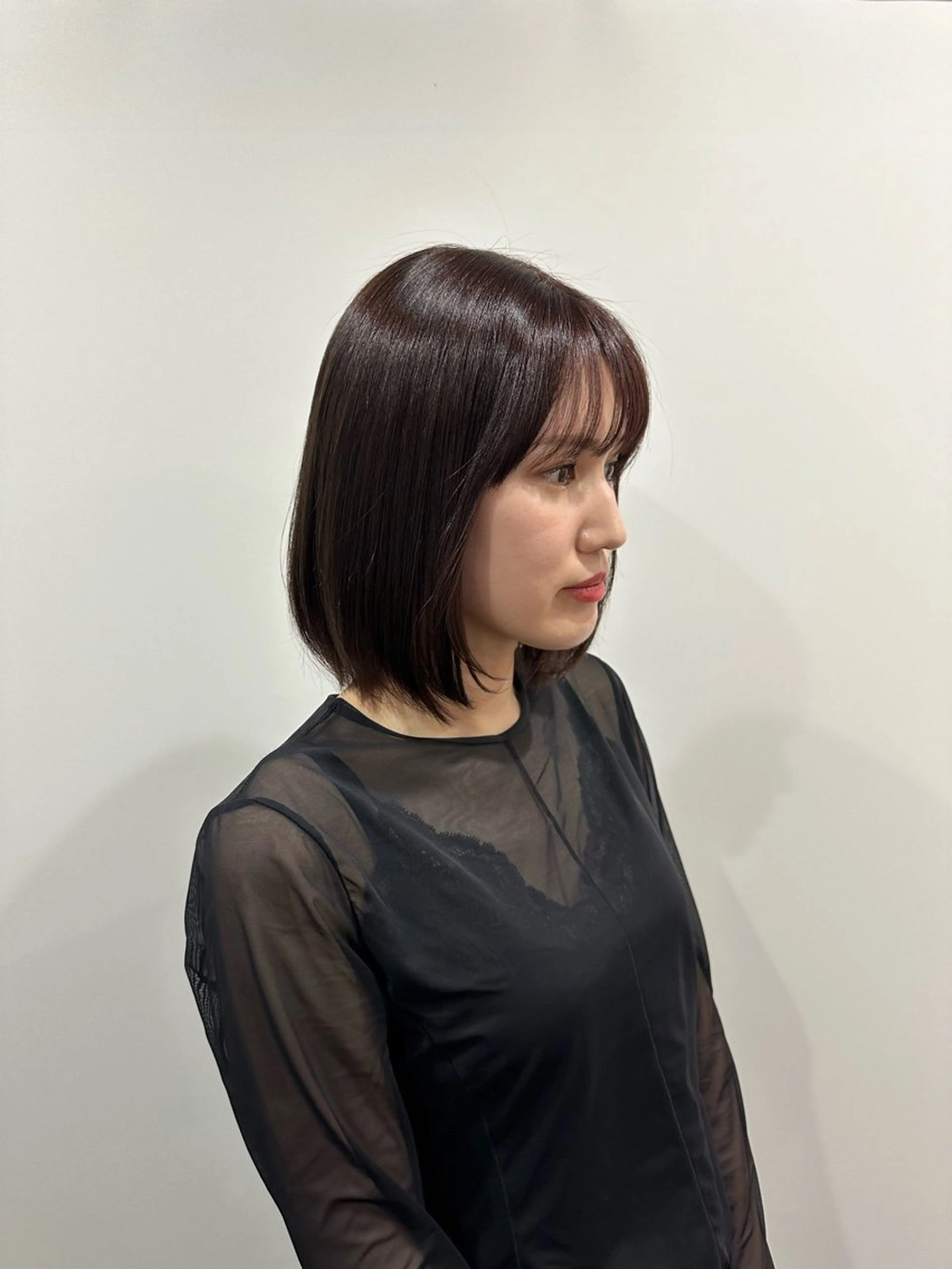 ショート ラベンダーブラウン TOMOMI /フロレゾンのヘアスタイル