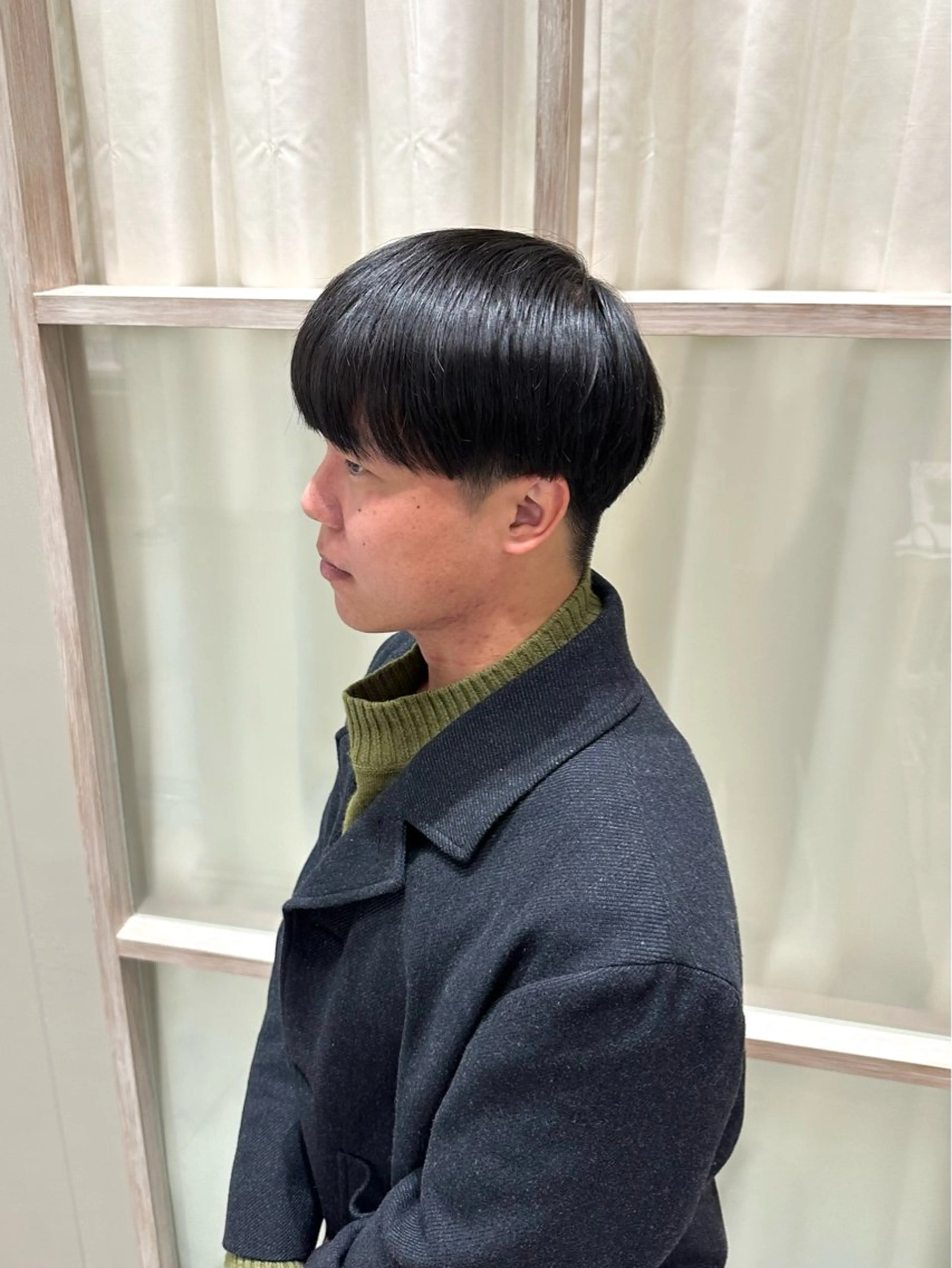 メンズ カット N,SOL / 岩上 新大のヘアスタイル