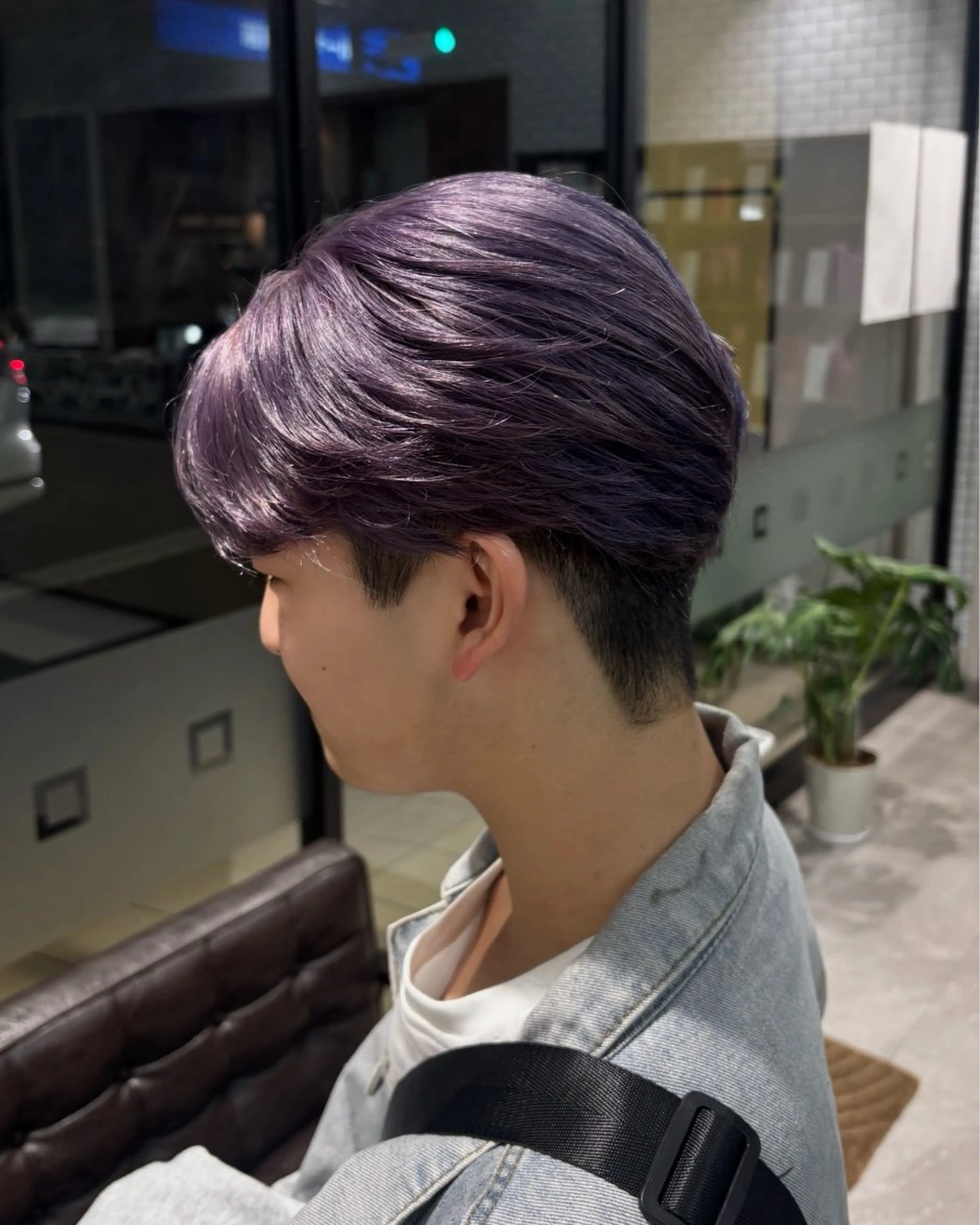 メンズ メンズブリーチ ヘアカラー トリートメント 暖色カラー/ レイヤーカット/麻咲のヘアスタイル