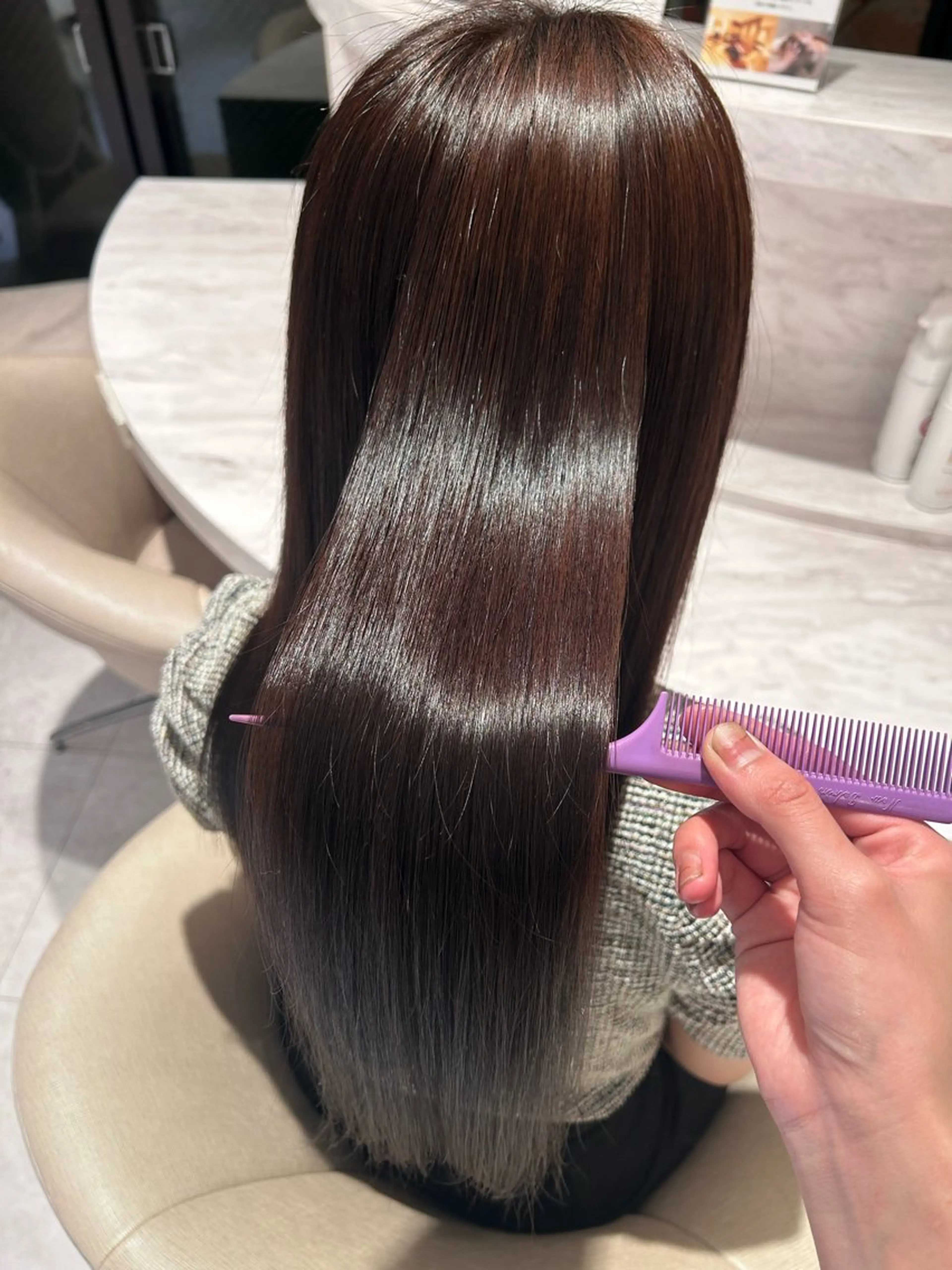 ロング ヘアカラー 🩶kind虎井遥音 カットモデル募集中のヘアスタイル