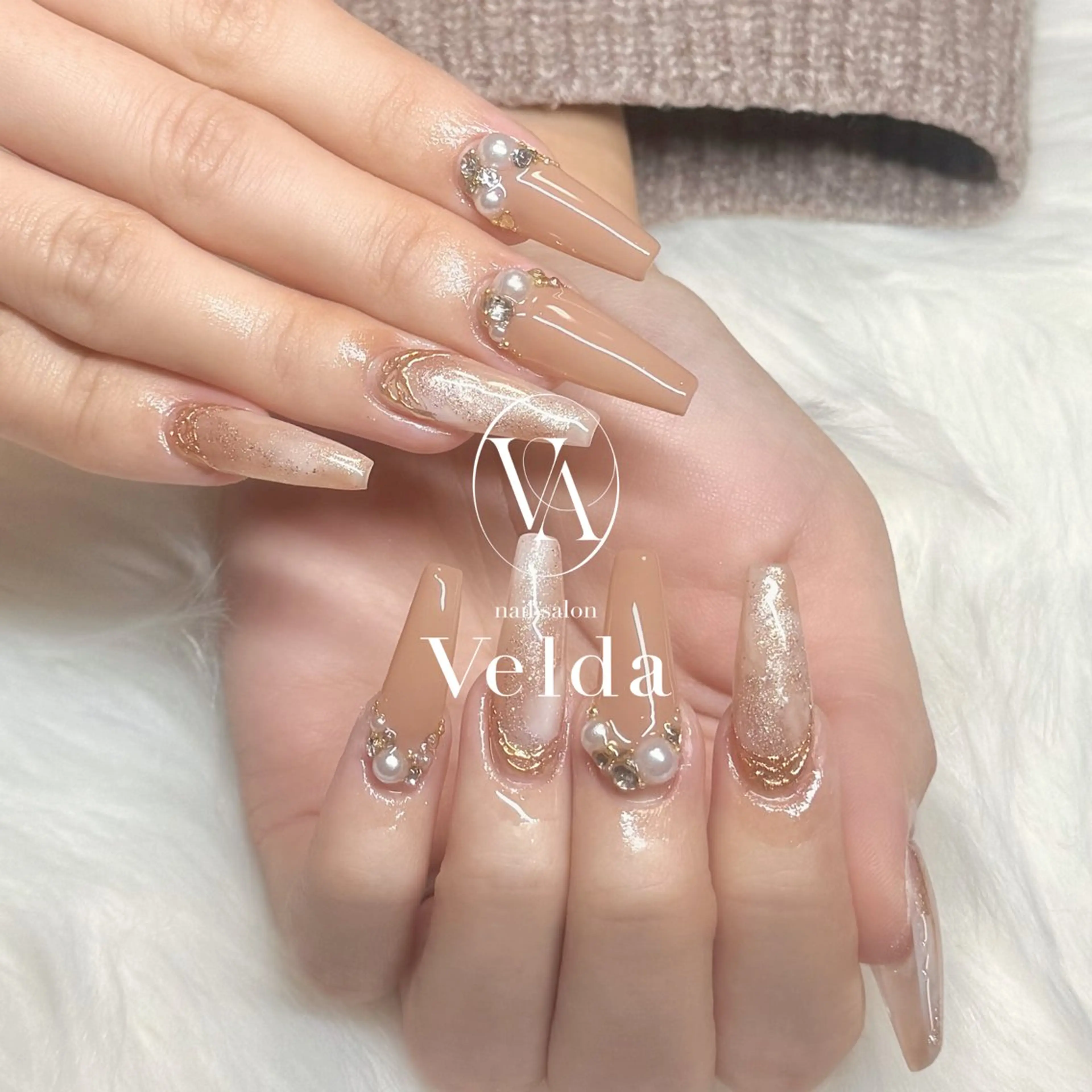 ネイル アートネイル ミラーネイル ニュアンスネイル ワンカラーネイル 💎スカルプ💎 Velda(ベルダ)のネイルデザイン