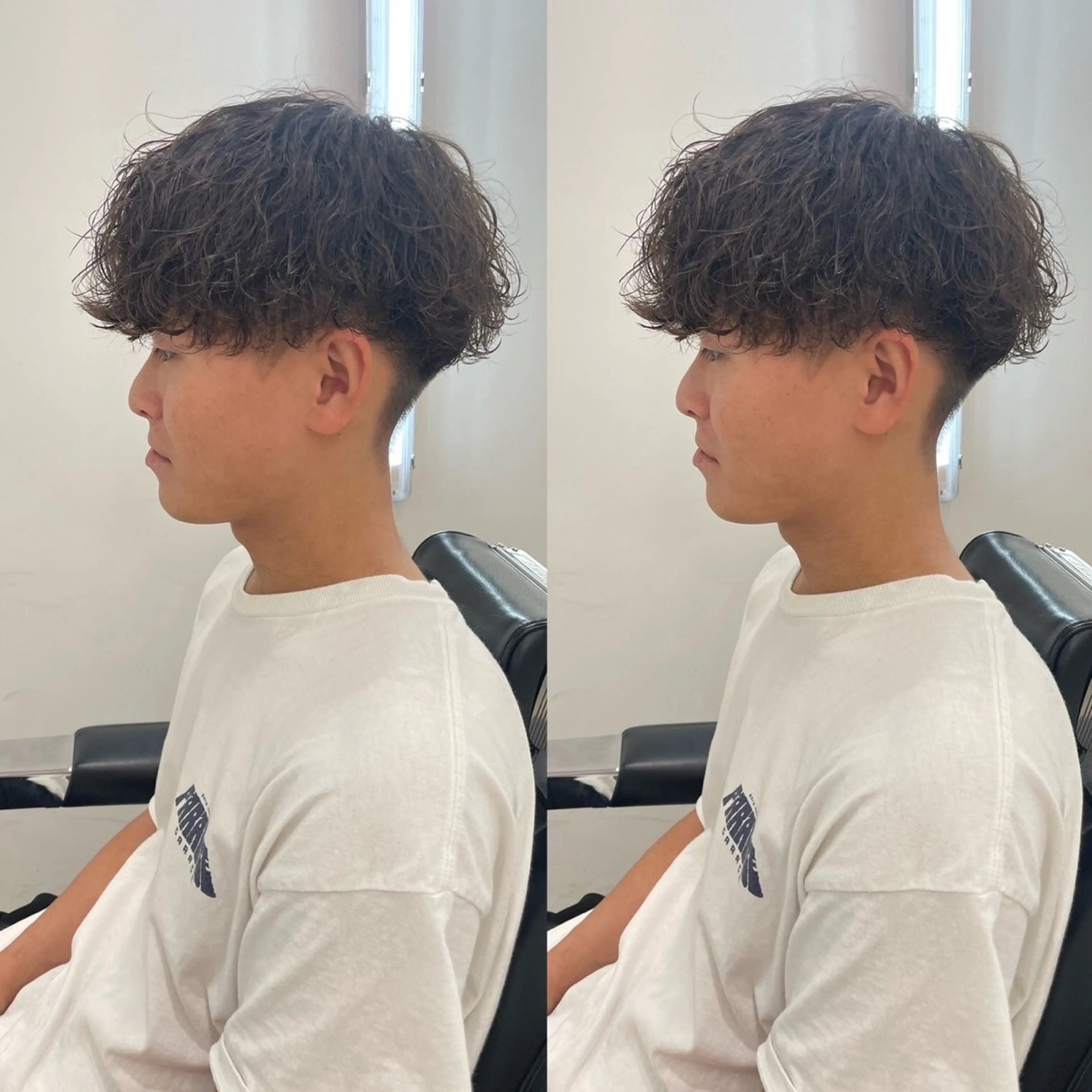 ショート パーマ メンズ カット パーマ トリートメント 亀井隆汰/メンズ専門 パーマ特化美容師のヘアスタイル
