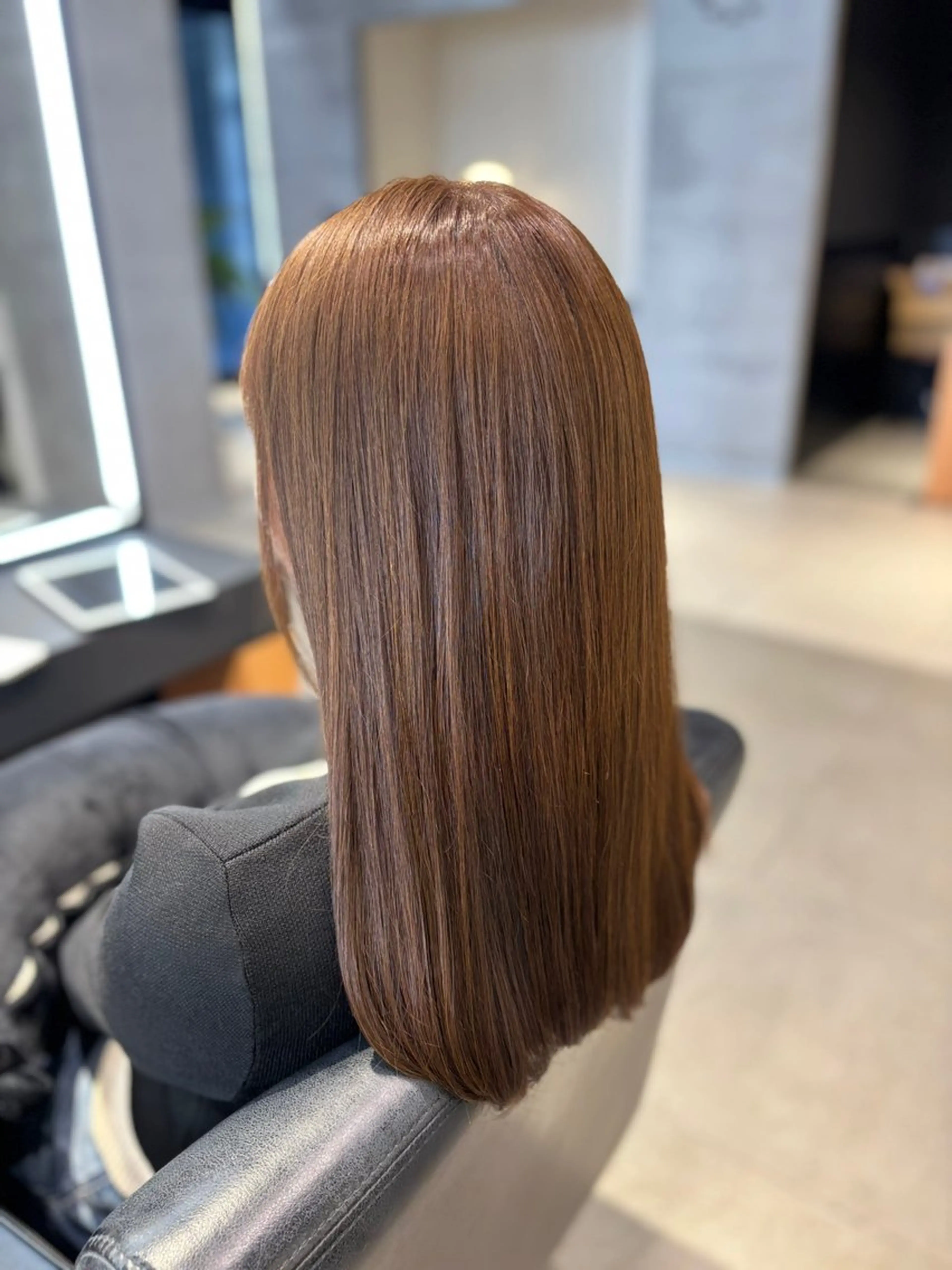 ロング カット ヘアカラー トリートメント RABU（ému） 伏見/髪質改善のヘアスタイル
