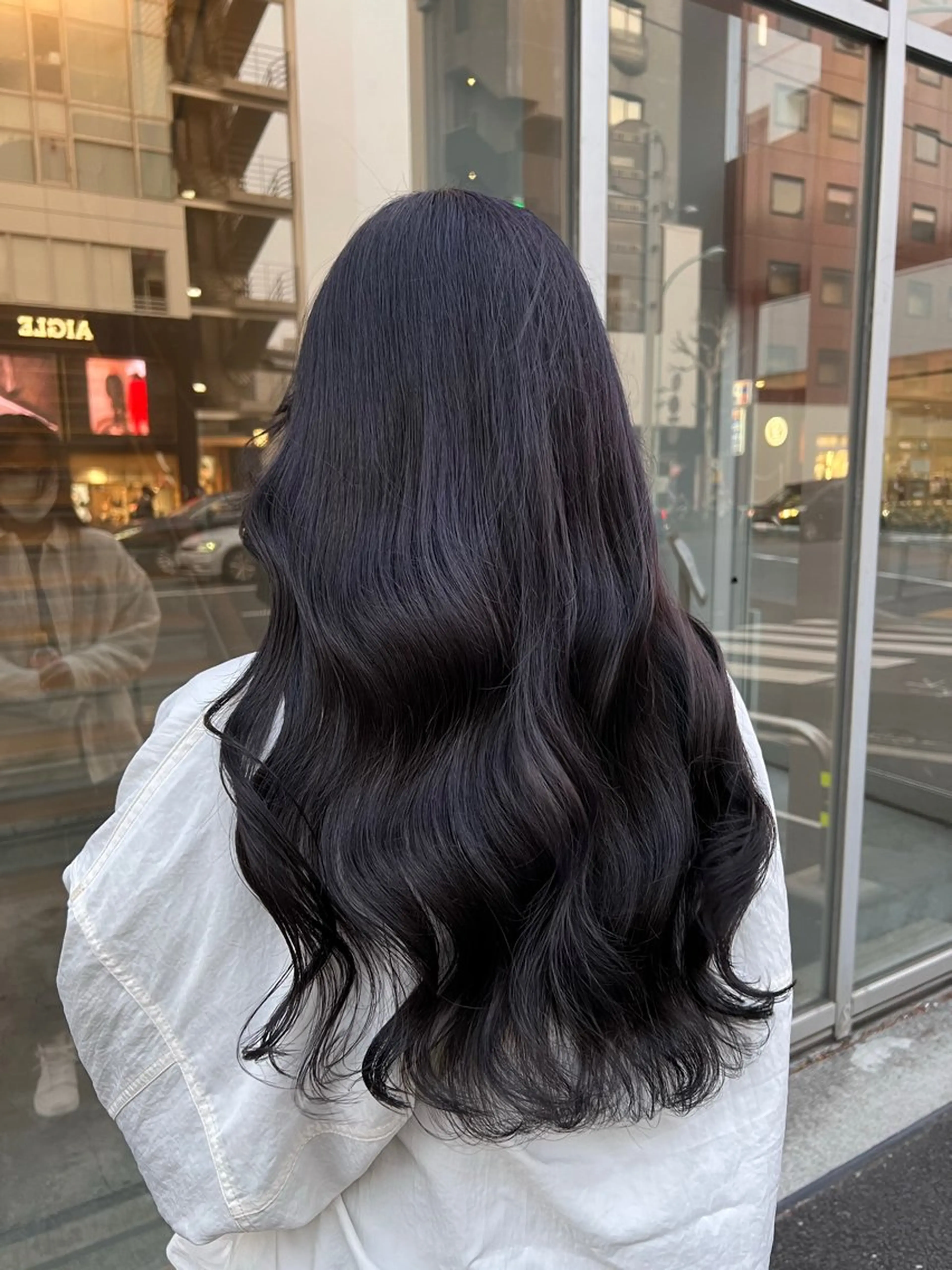 ロング カラー ヘアカラー トリートメント 須田 柚希のヘアスタイル