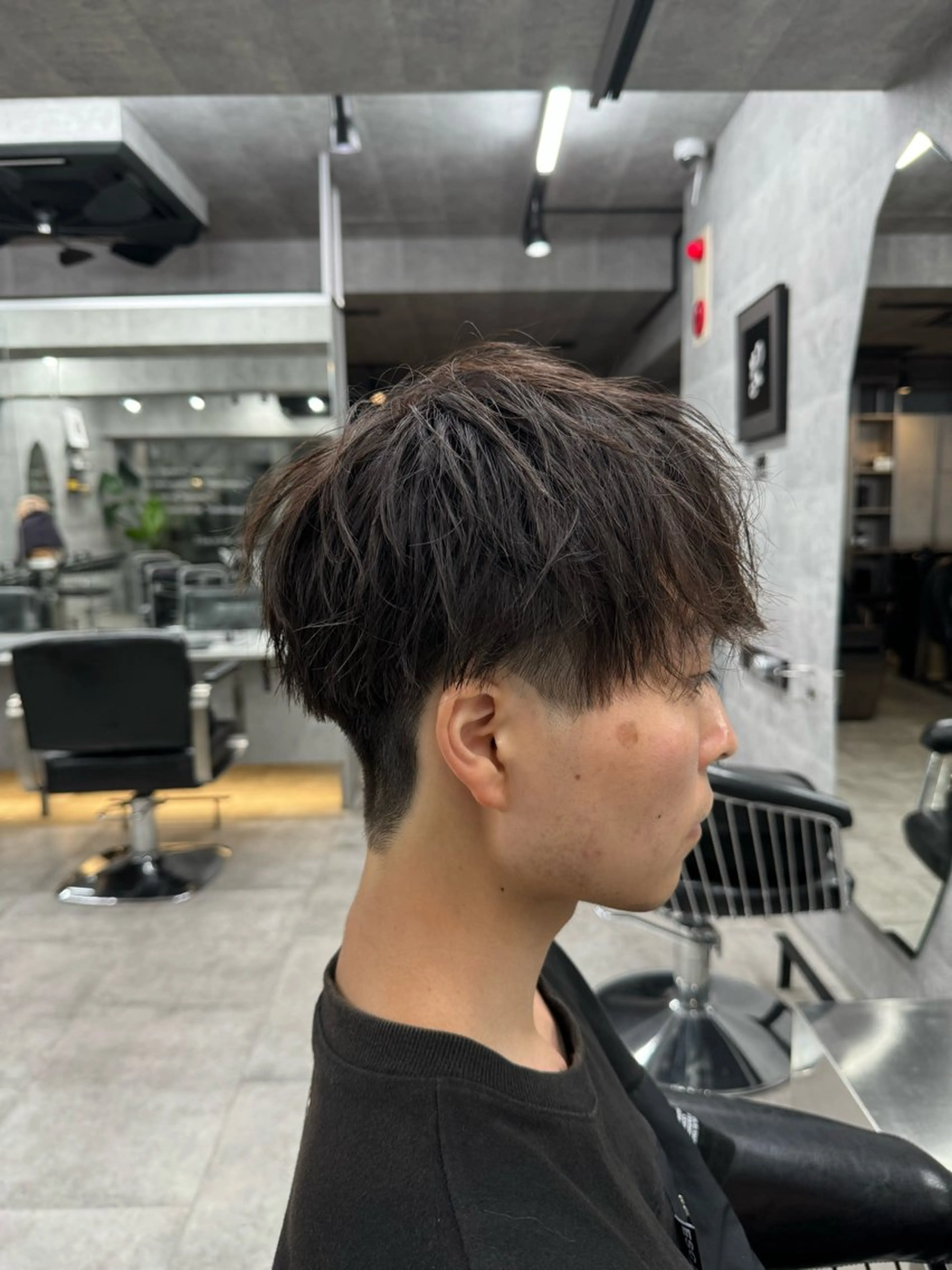 ショート メンズ NOOS omotesando所属・あなたのお悩み改善" You"💚❤️💛のヘアスタイル