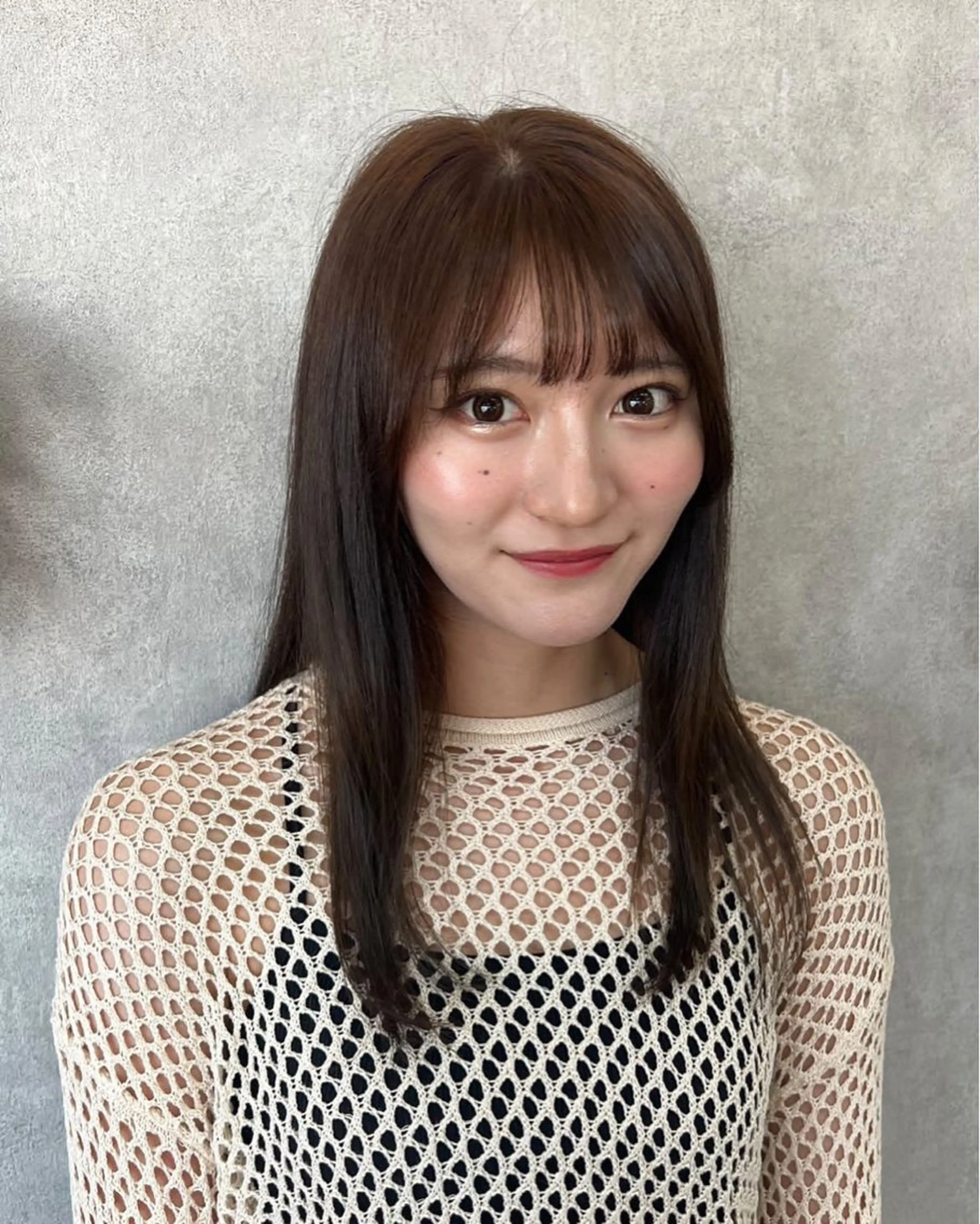 ロング カラー ベージュカラー 松本 心雪🌱‬のヘアスタイル