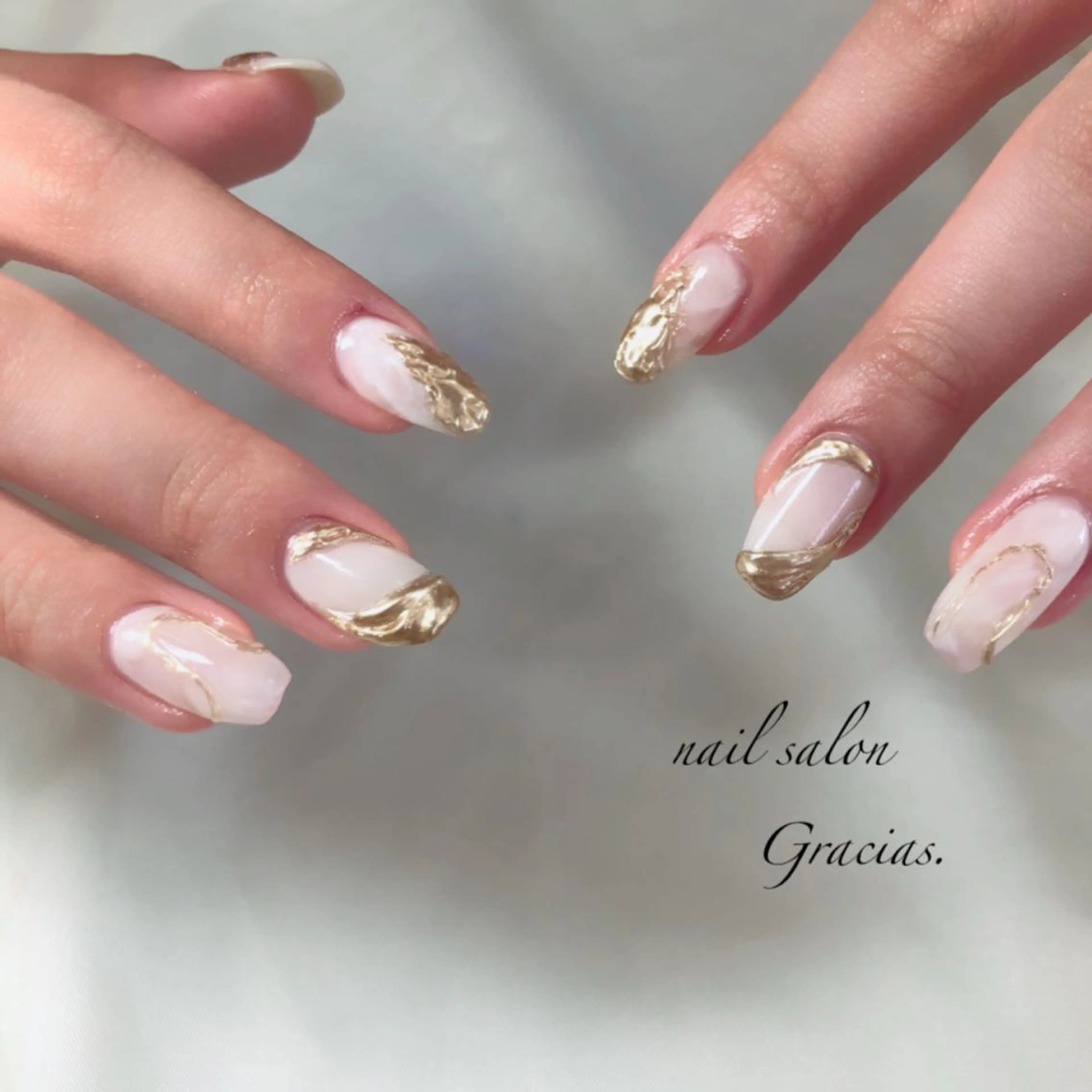 ネイル ハンドネイル Gracias. rieのネイルデザイン