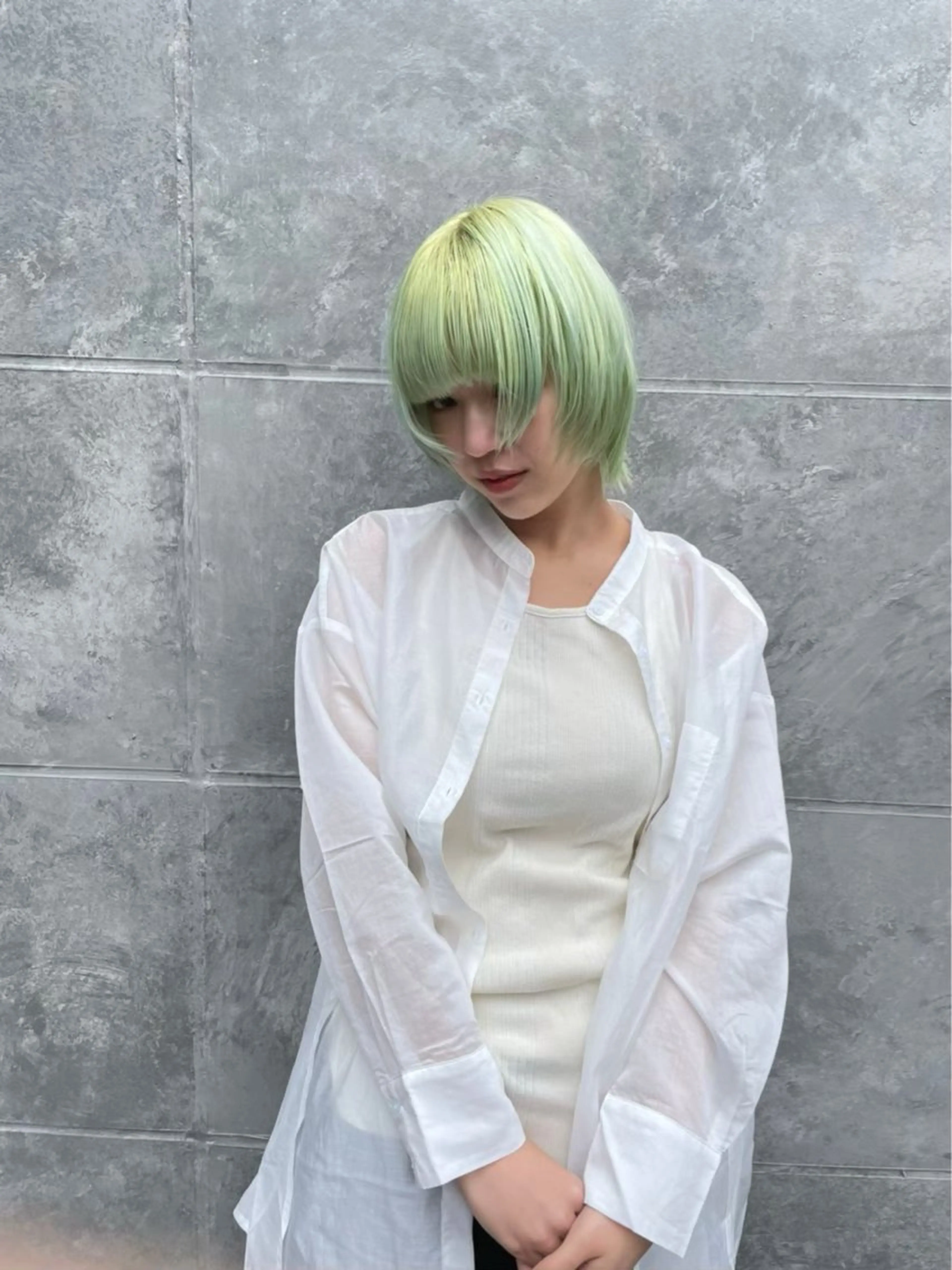 ショート カラー inq名駅店所属・rion/ 名古屋/カラーのヘアスタイル