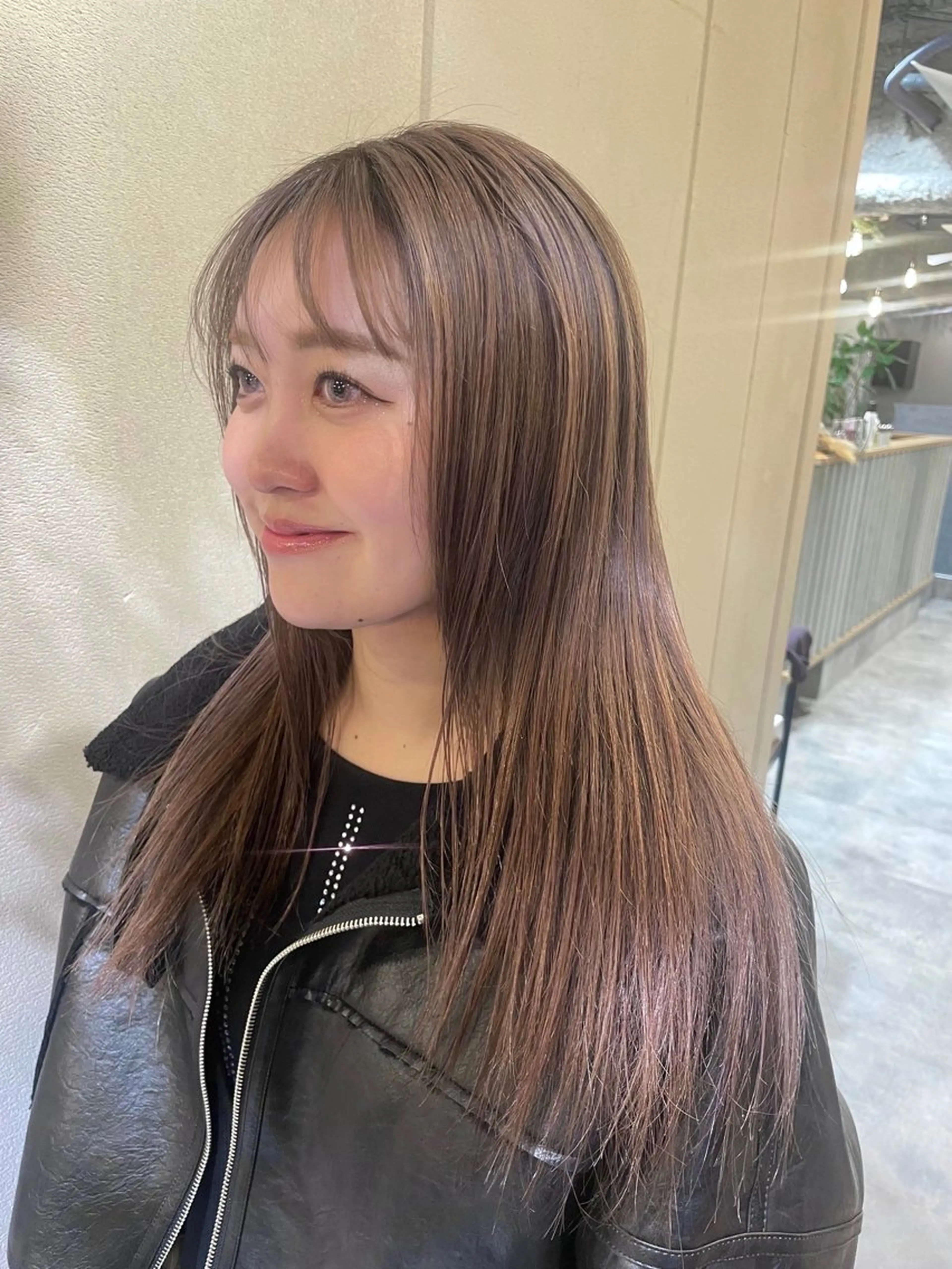 ロング ヘアカラー トリートメント ニュアンスヘア /透明感🪽AYAのヘアスタイル