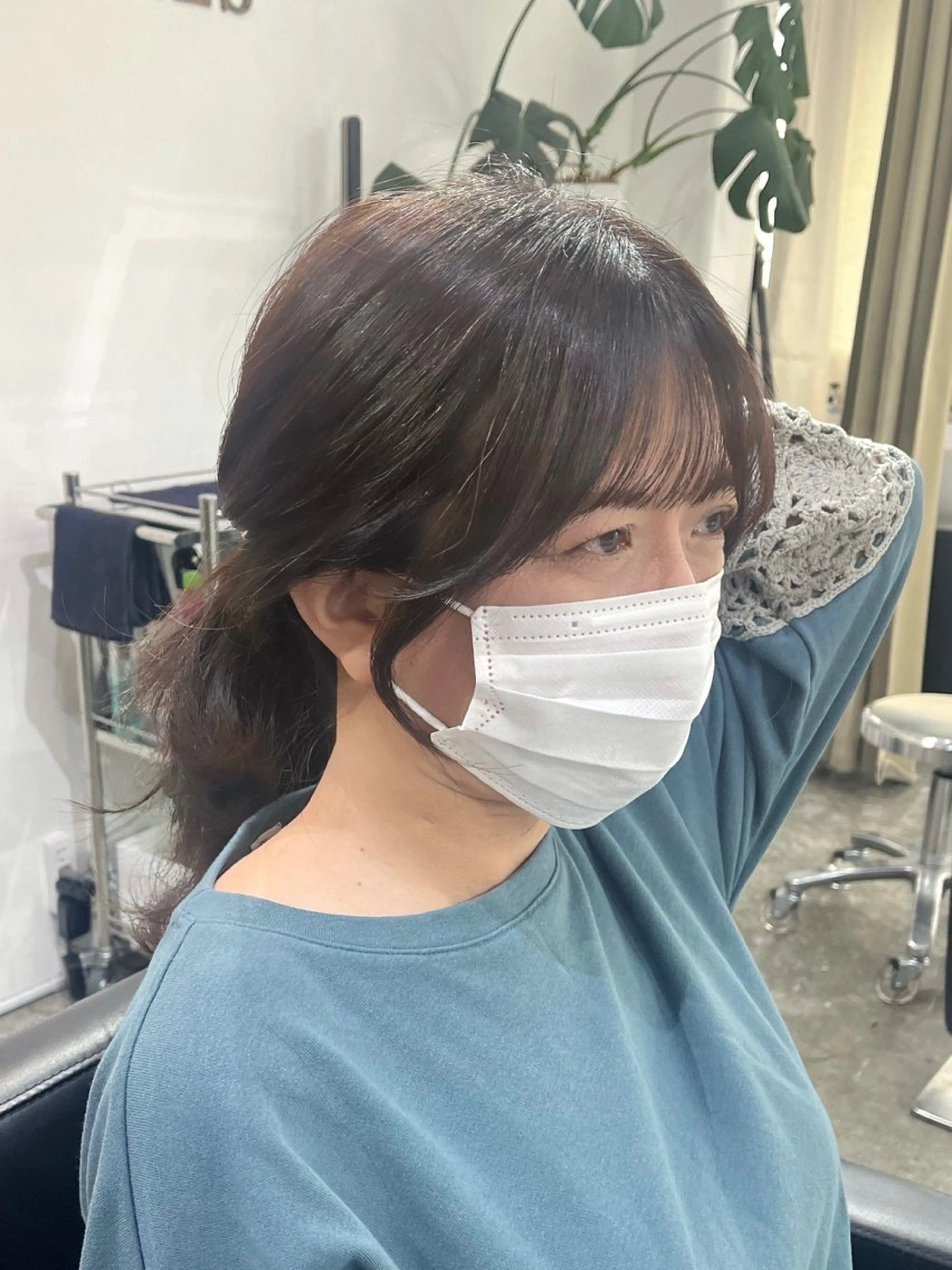 ロング カット 早朝セット☀️ レイヤー/Momoのヘアスタイル