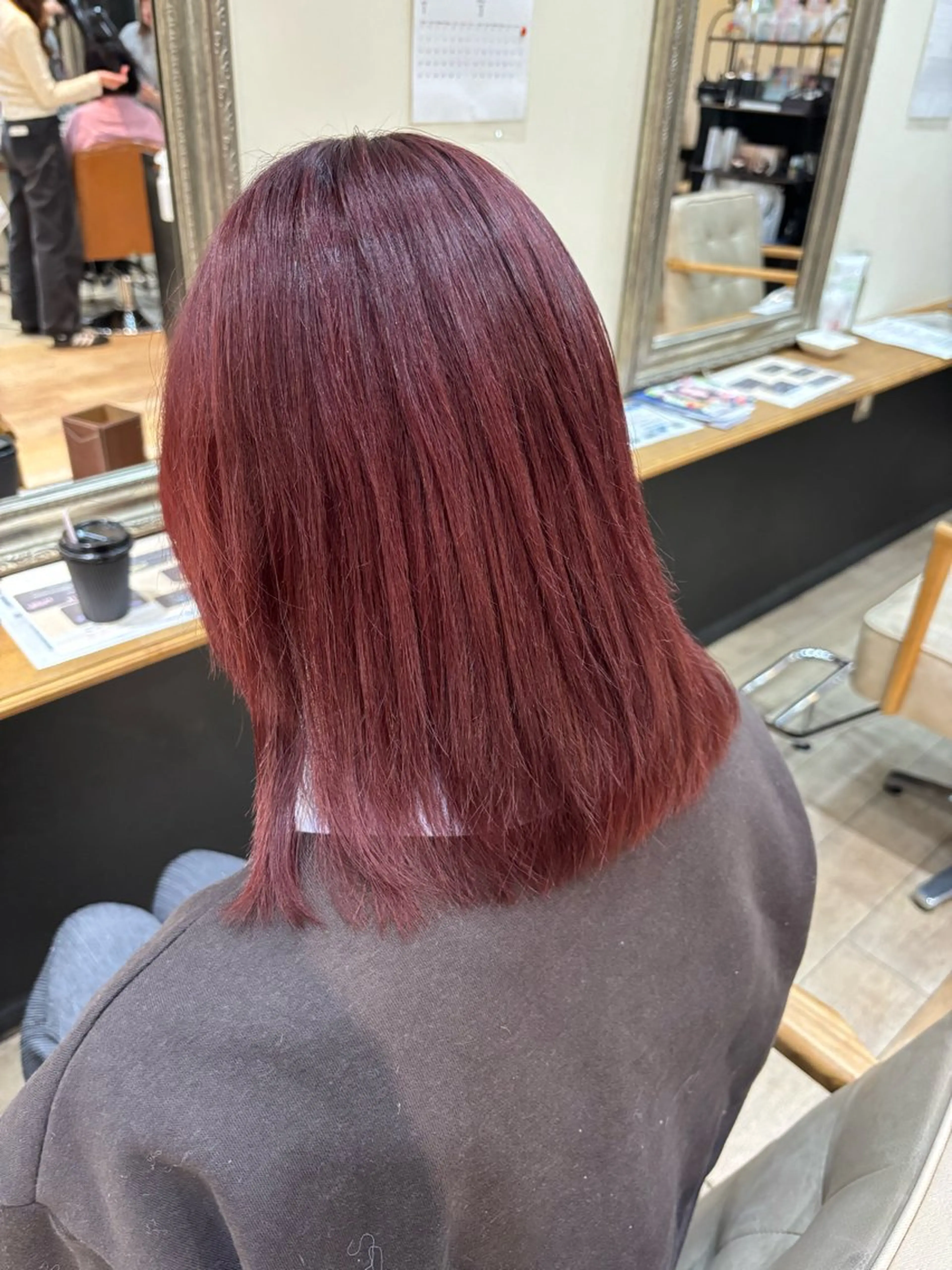 ミディアム ヘアカラー ななか /KOKOROのヘアスタイル