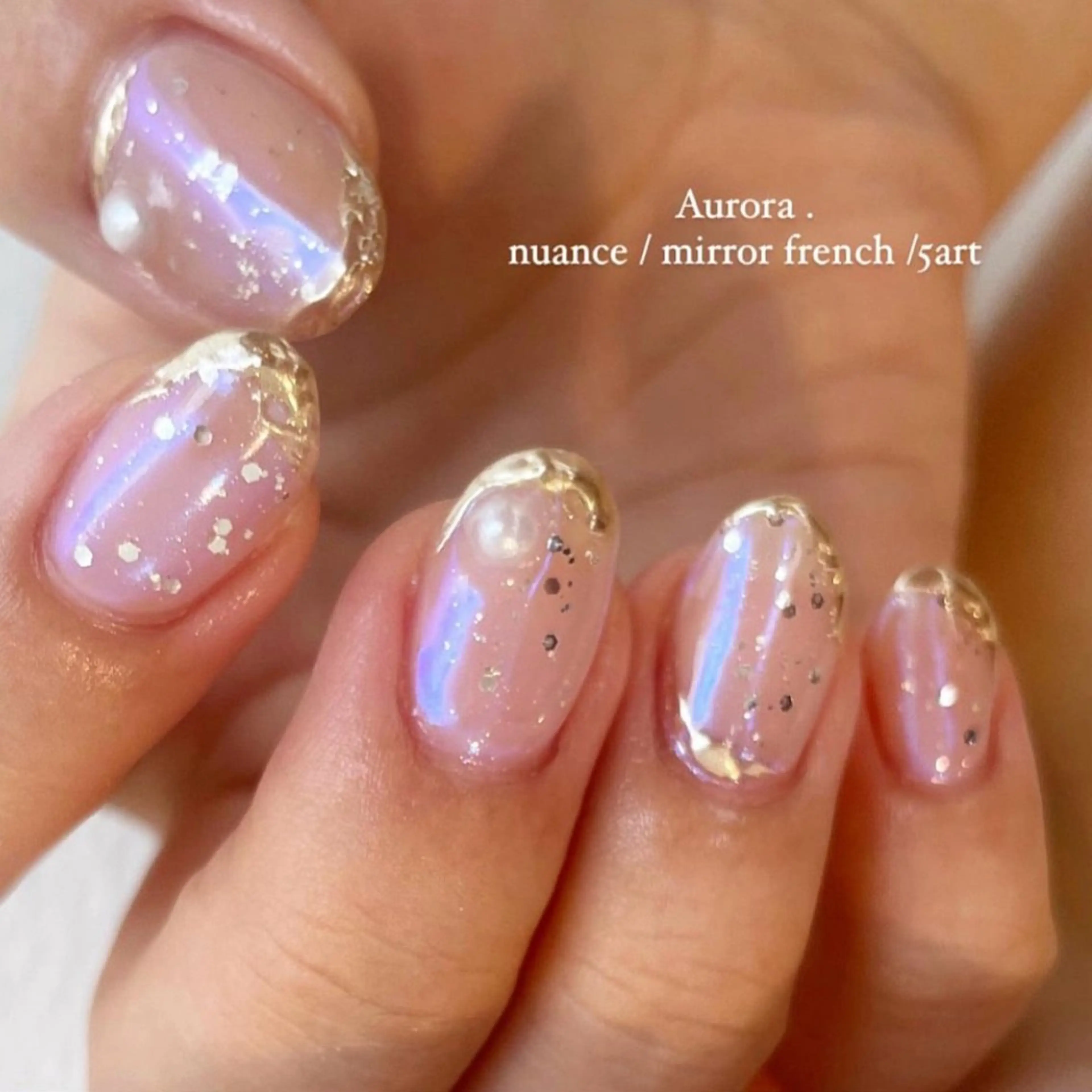 ネイル ニュアンスネイル ハンドネイル pétit所属・pétit hiyoriのネイルデザイン
