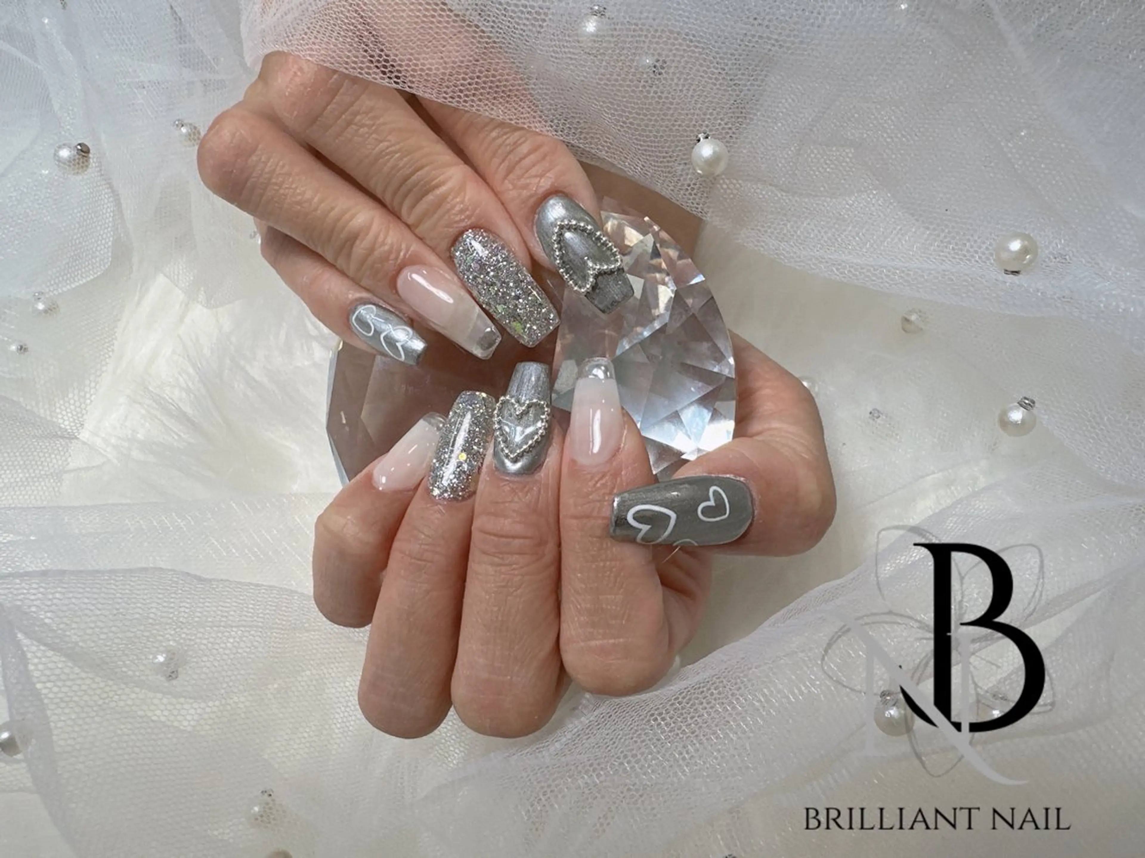 ネイル ハンドネイル ハンドケア brilliant nail💎あやのネイルデザイン
