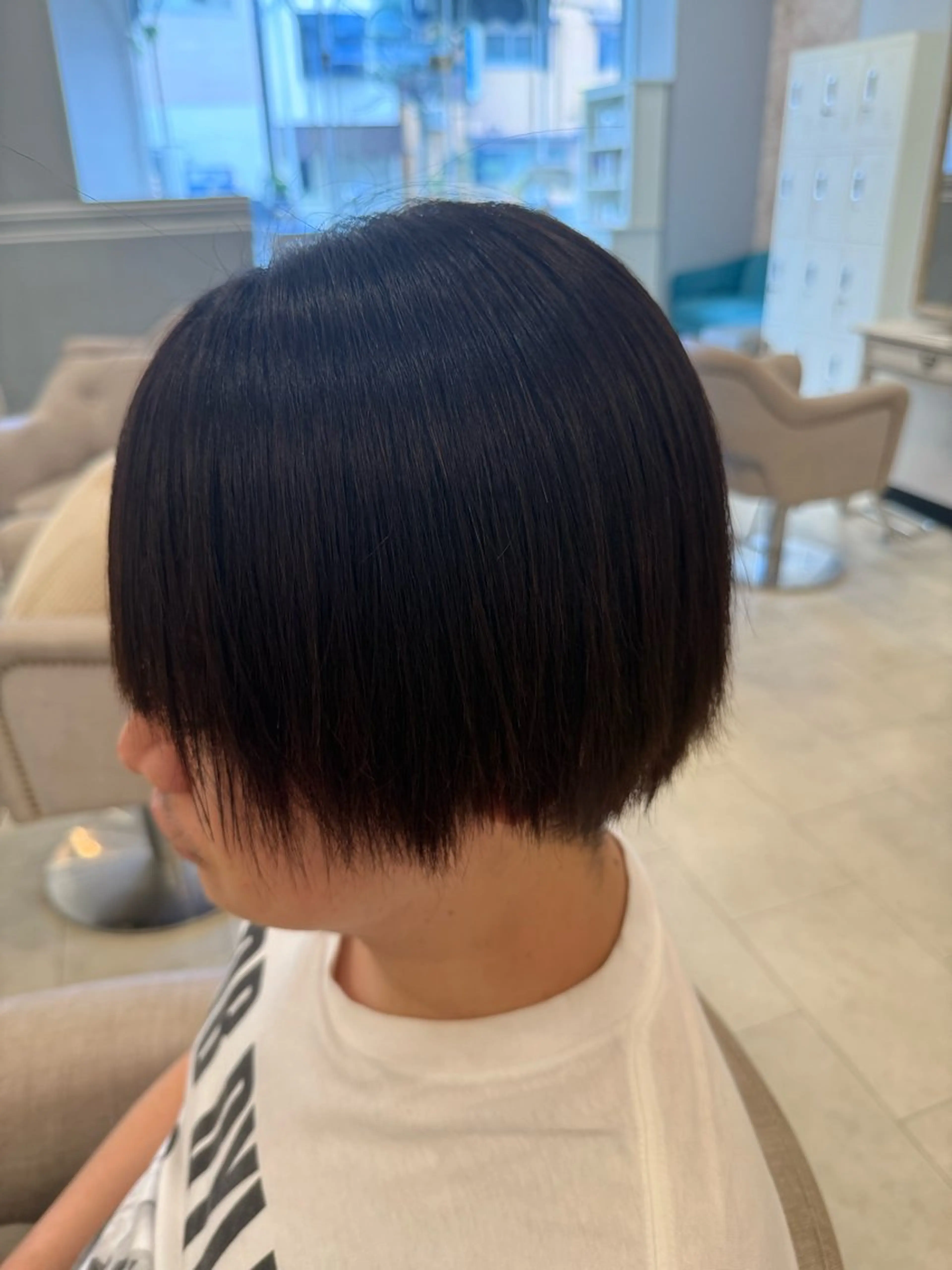 ショート 縮毛矯正 縮毛矯正 Eclat【エクラ】所属・三上 莉里のヘアスタイル