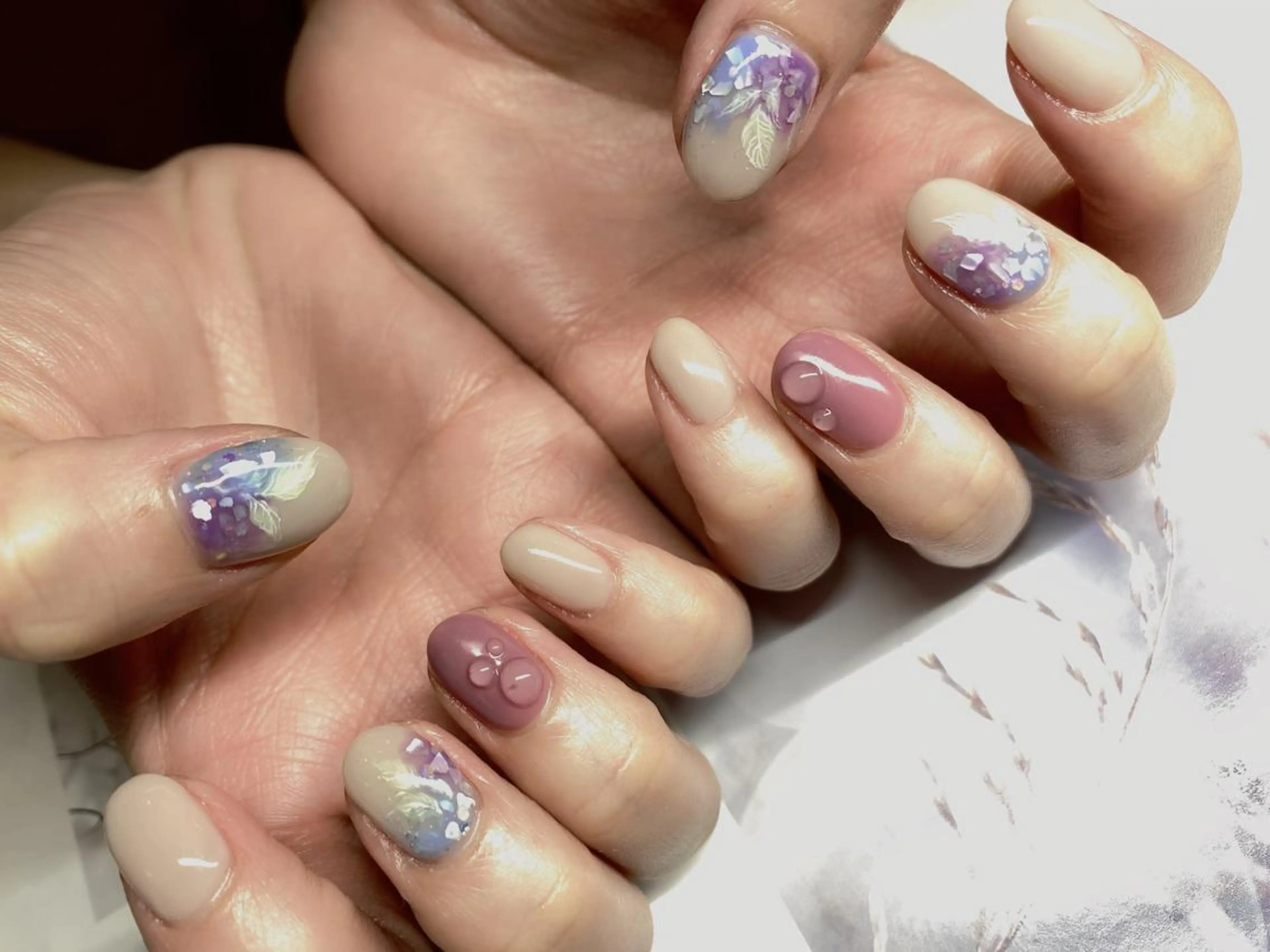 ショート ハンドネイル NAILSALON 🍔Timna🍟のネイルデザイン