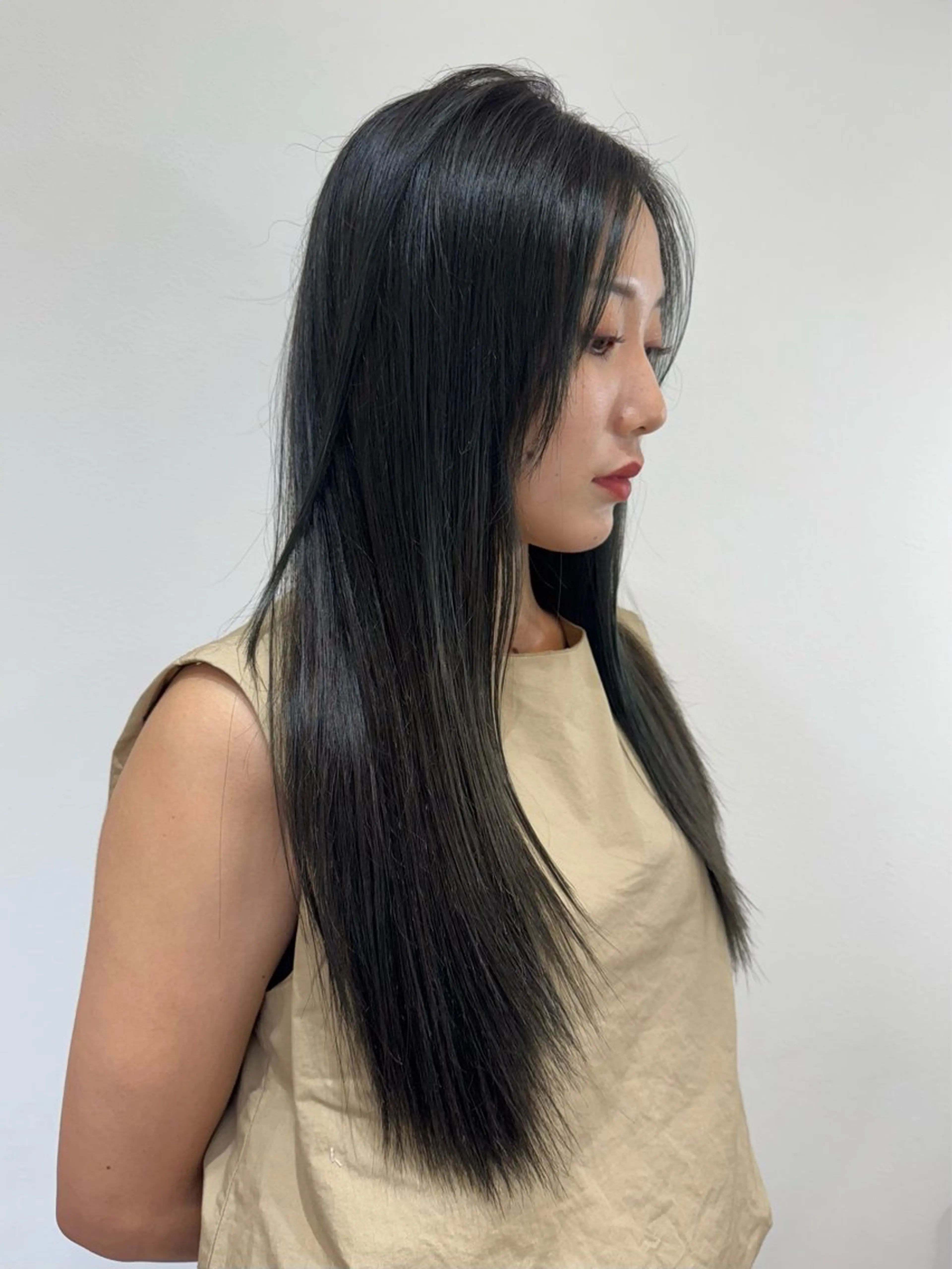 ロング カット ヘアカラー トリートメント 似合わせhair /モガミユナ🎀のヘアスタイル